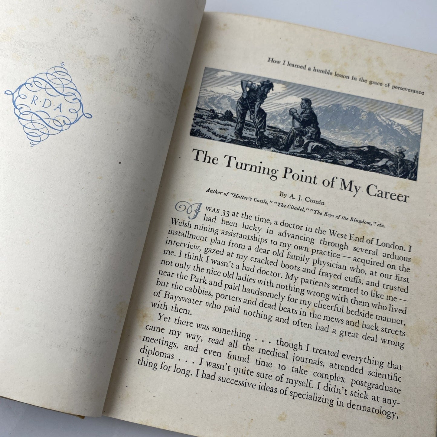 Getting the Most out of Life, Anthology Reader's Digest, 1946 Vintage Self Help