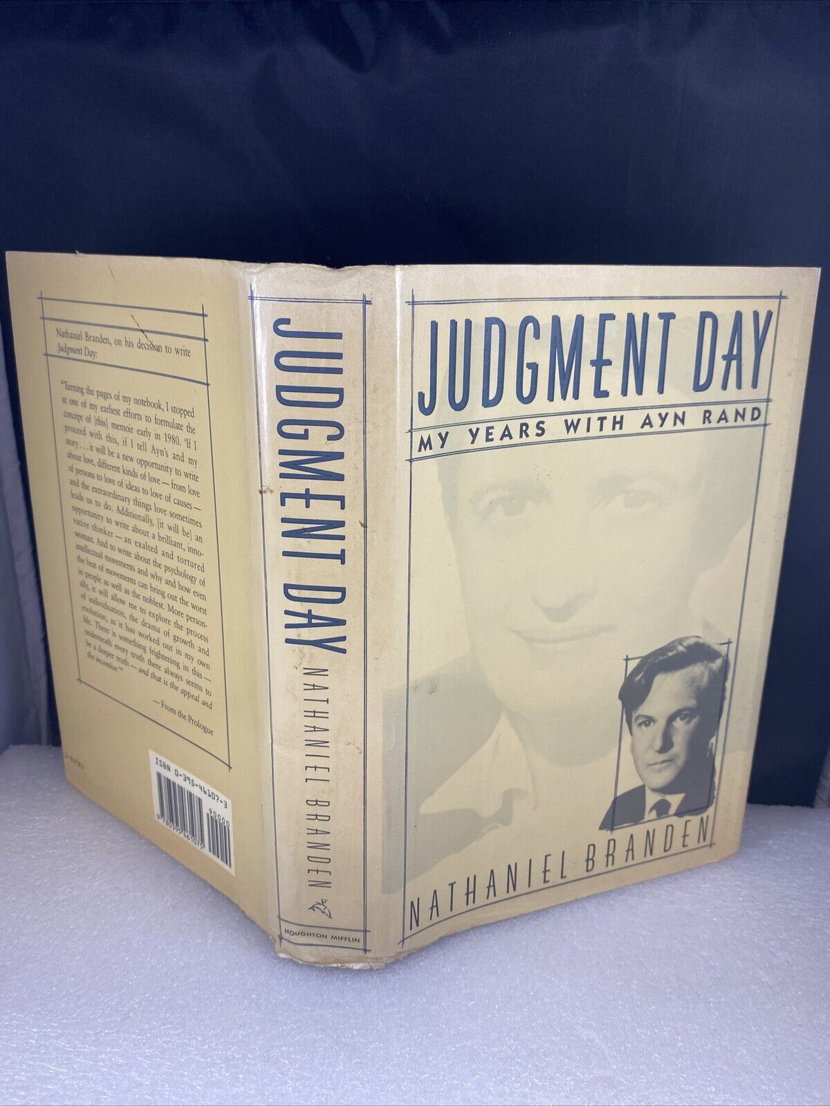Nathaniel BRANDEN / Judgment Day My Years with Ayn Rand First Edition Print