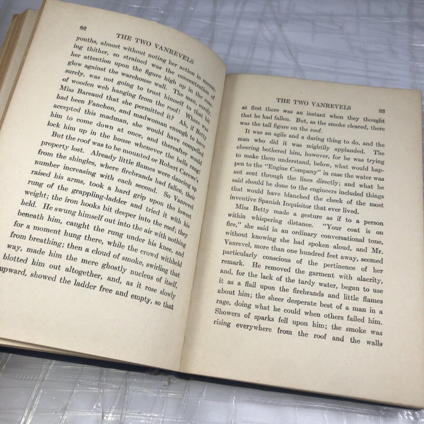 Booth Tarkington The Two Vanrevels Scribner's Sons Illustrated Hardcover 1920