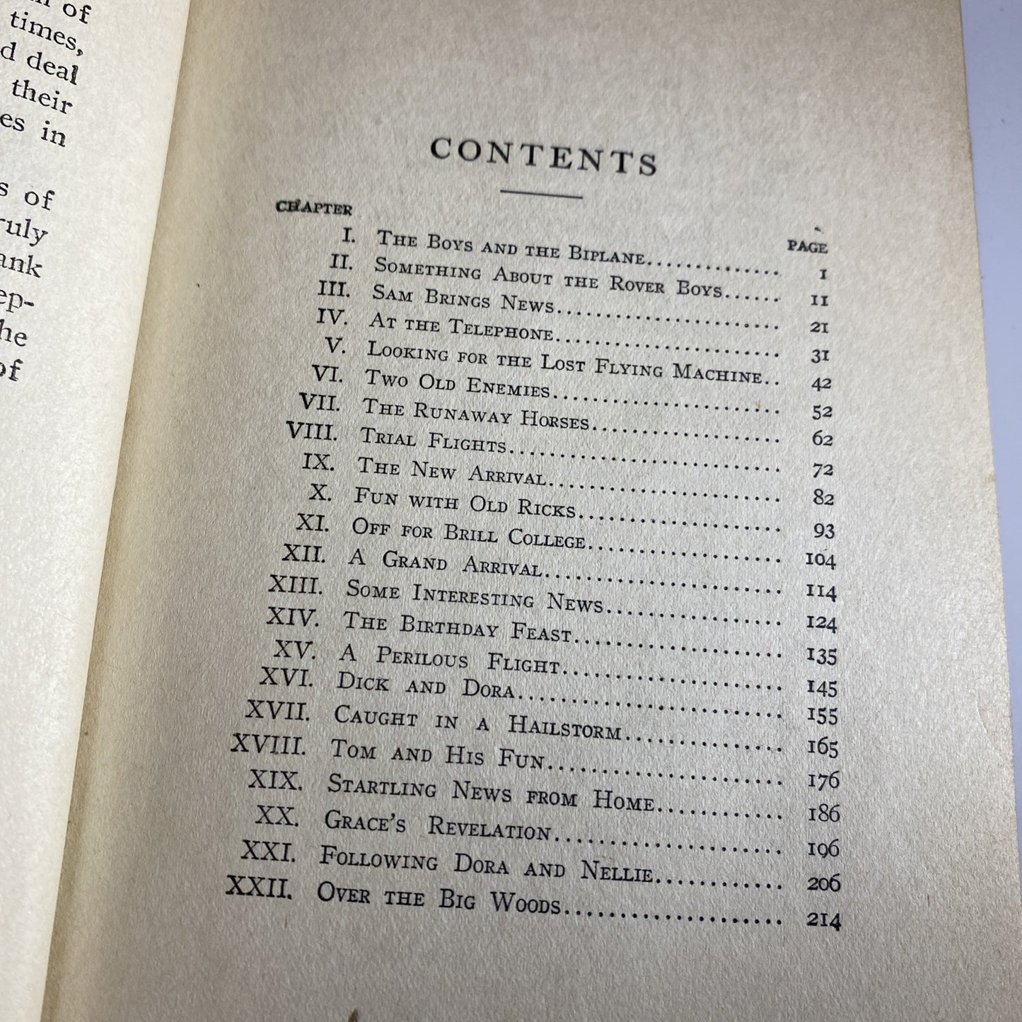 Antique Novel Chapter Book The Rover Boys on At School by Arthur M. Winfield