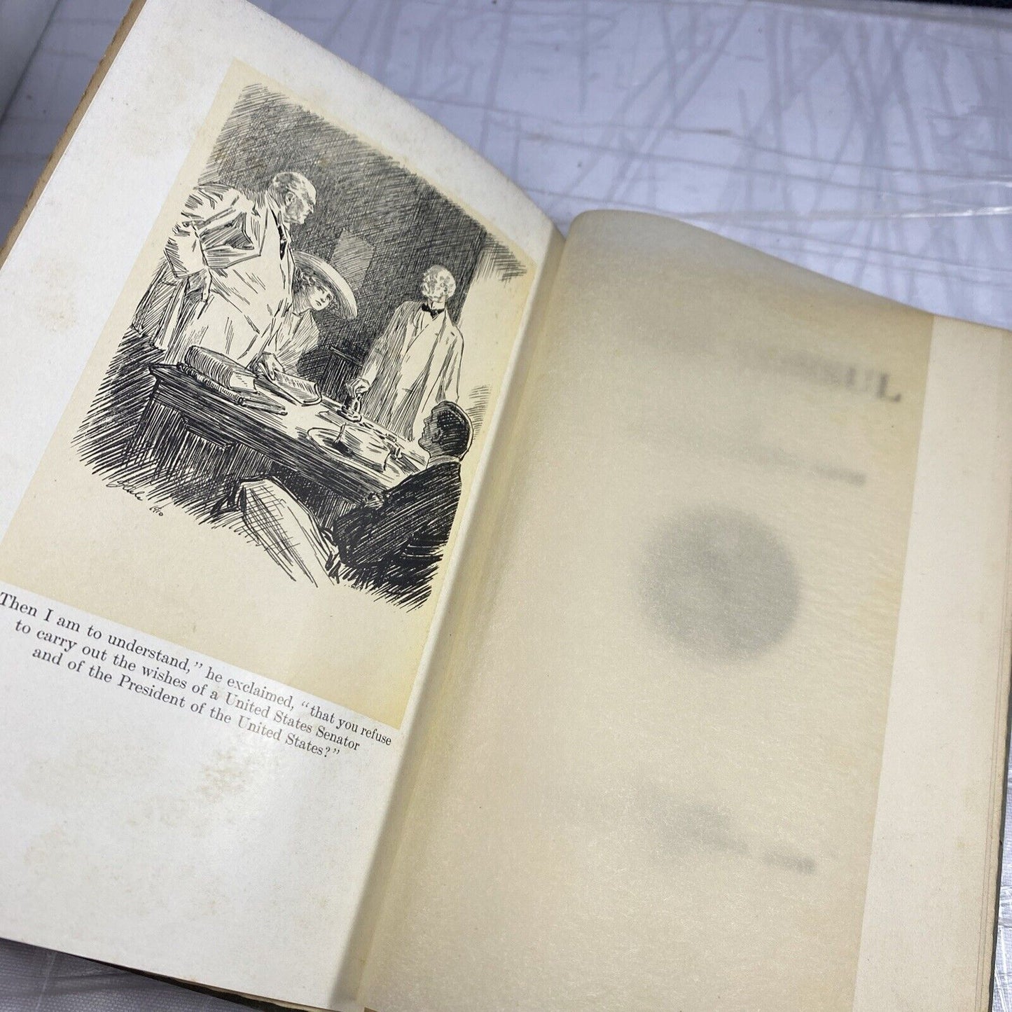 Richard Harding Davis THE CONSUL 1st Edition 1st Printing / Hardcover VTG HF