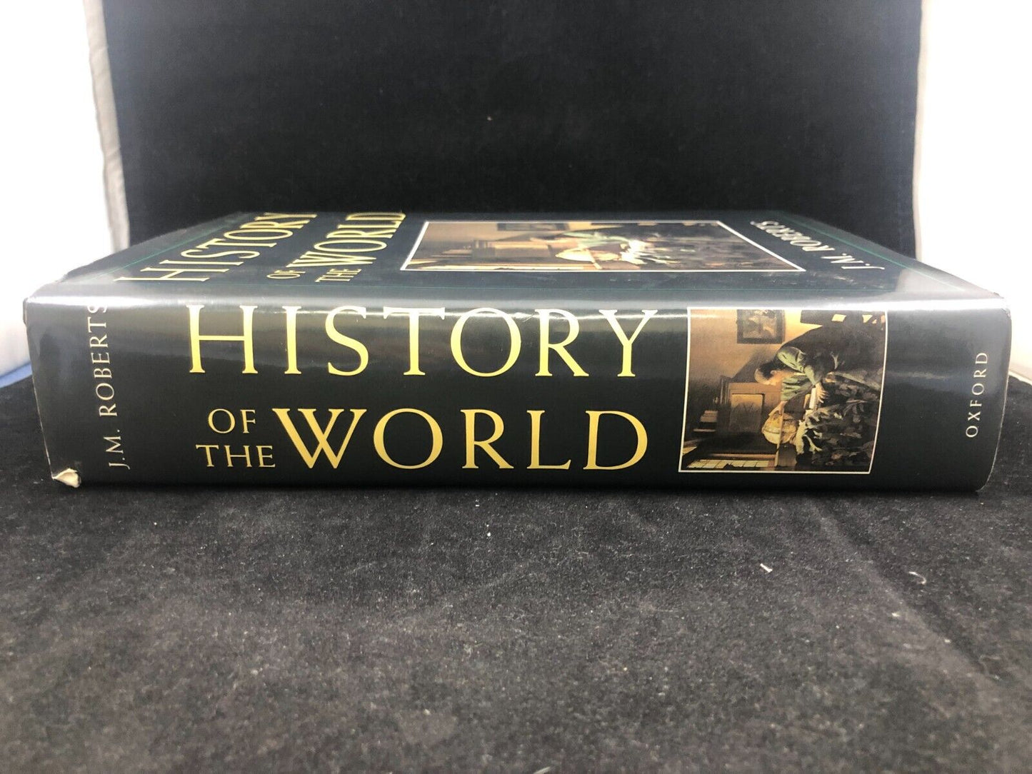 History of The World by J.M. Roberts 1993 Oxford Univ. Press Hardcover w/Jacket