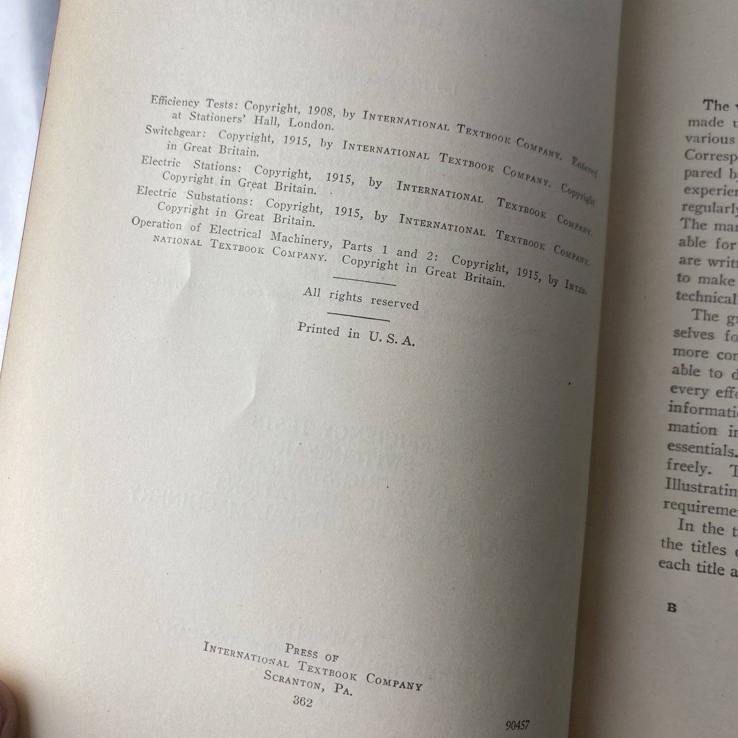 Rare Electric Power Stations Doane Bracken 1927 First Edition Tech Textbook