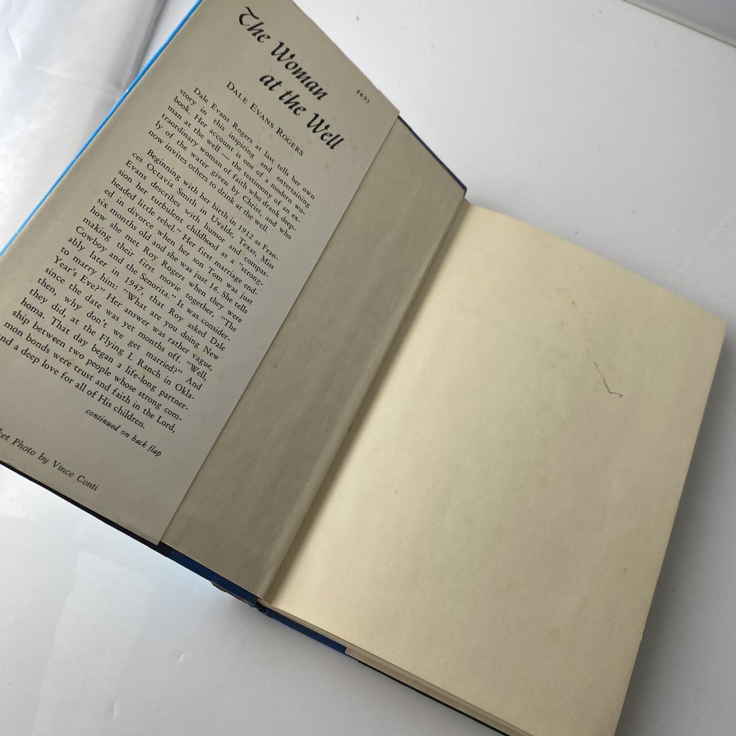The Woman at the Well Dale Evans Rogers 1970 First Edition Christian