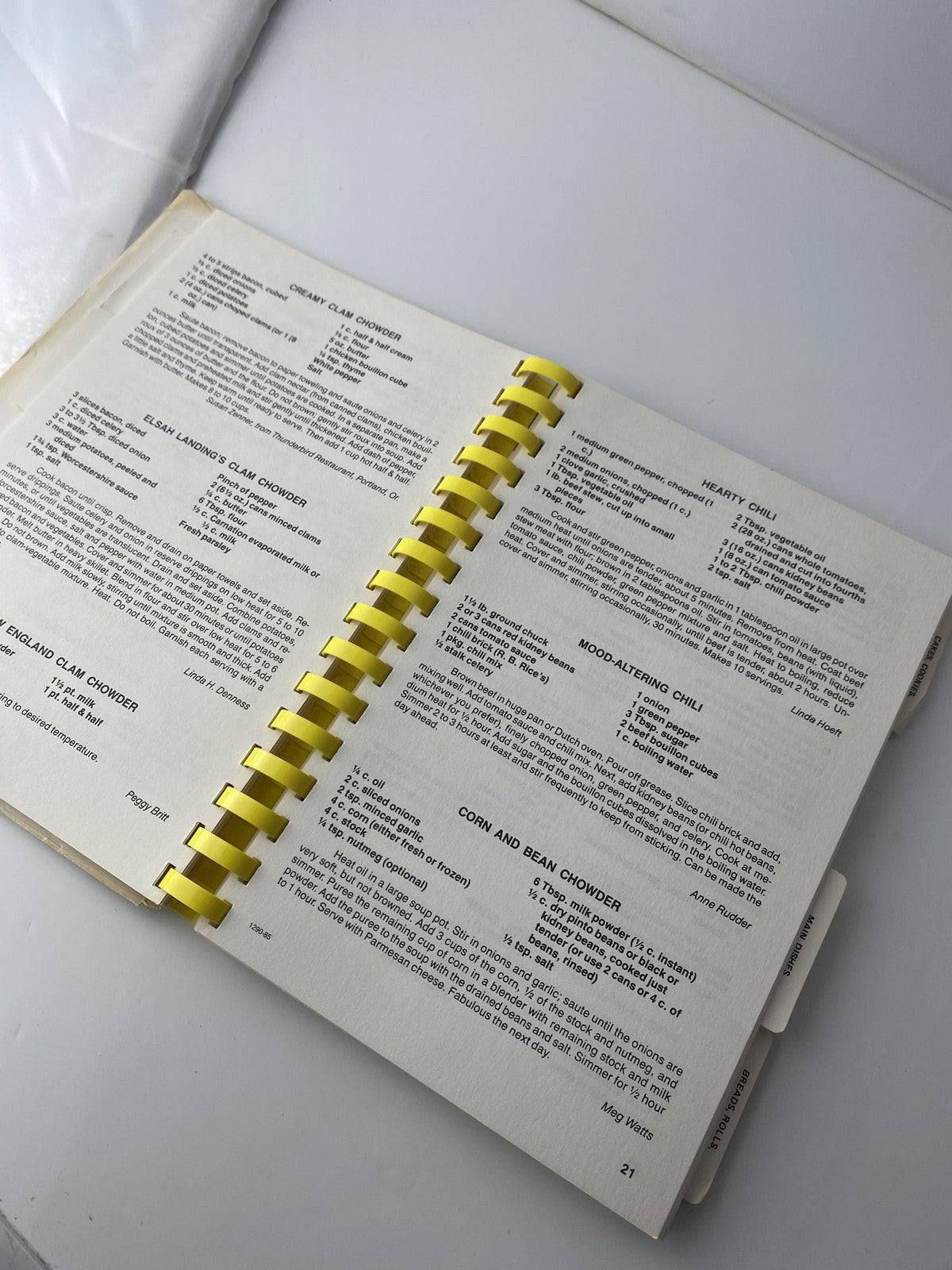 Vintage Culinary Treasures St. Gerard Majella 1985 Community Cookbook Spiral Bou