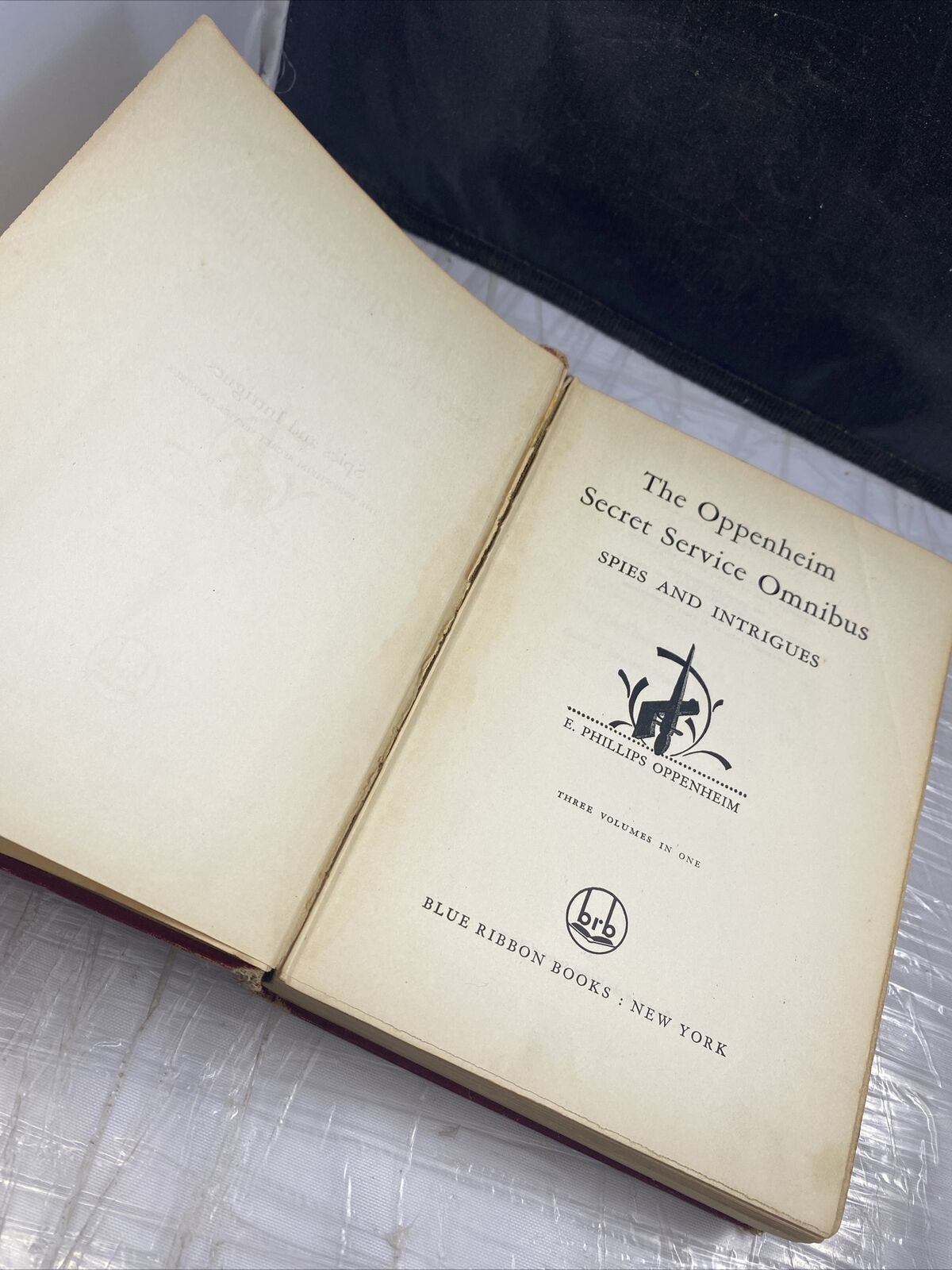 THE OPPENHEIM SECRET SERVICE OMNIBUS 1941 SPIES AND INTRIGUES * 3 BOOKS IN 1 *