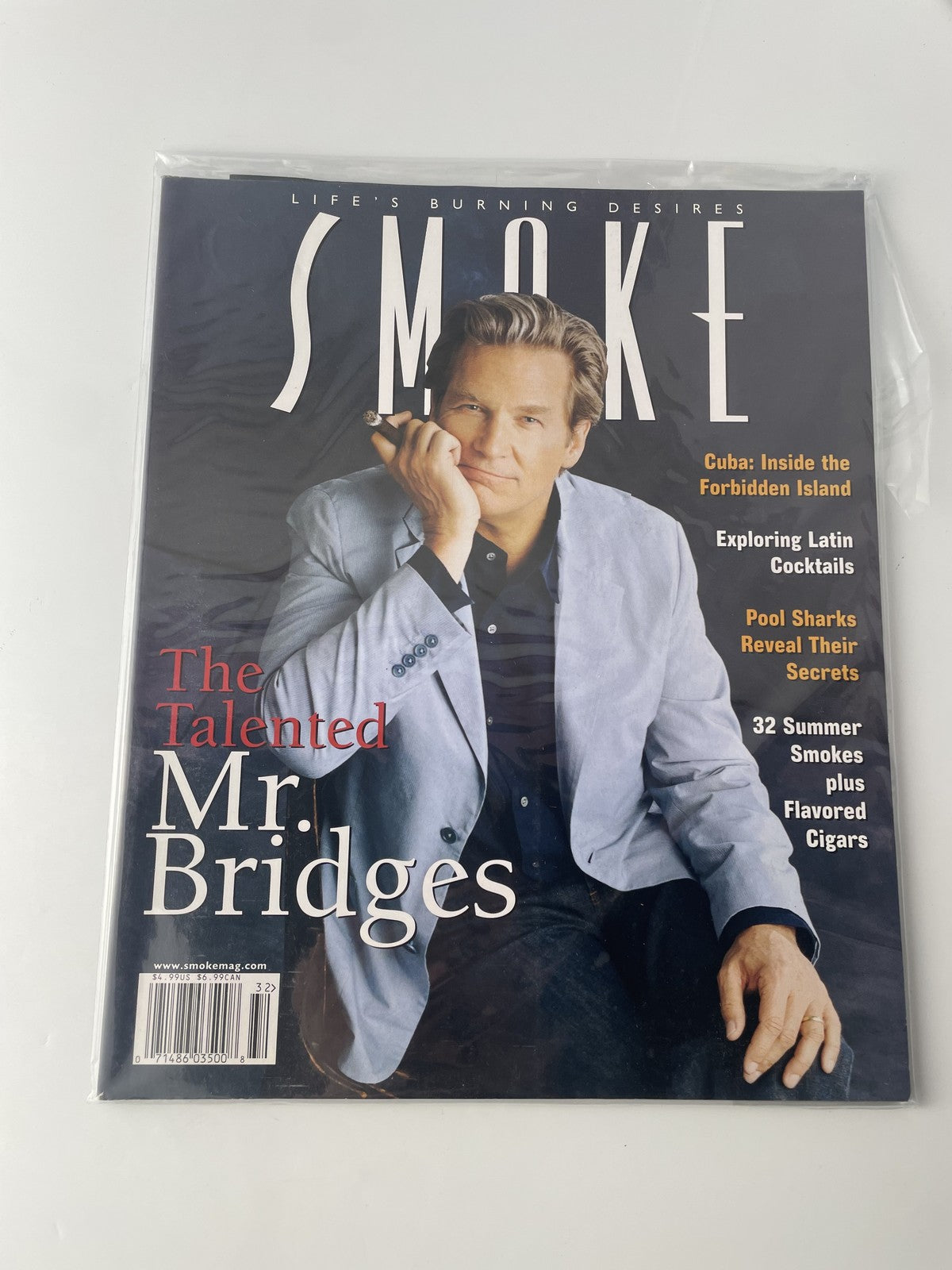 Vintage Smoke Magazine Summer 2003 Mr. Bridges Cover Cuba Cocktails Cigar Classi
