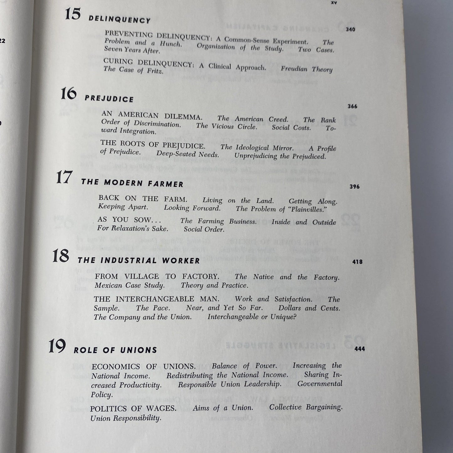 Vintage 60s Sociology History Textbook 1965 Society and Man 7th Edition
