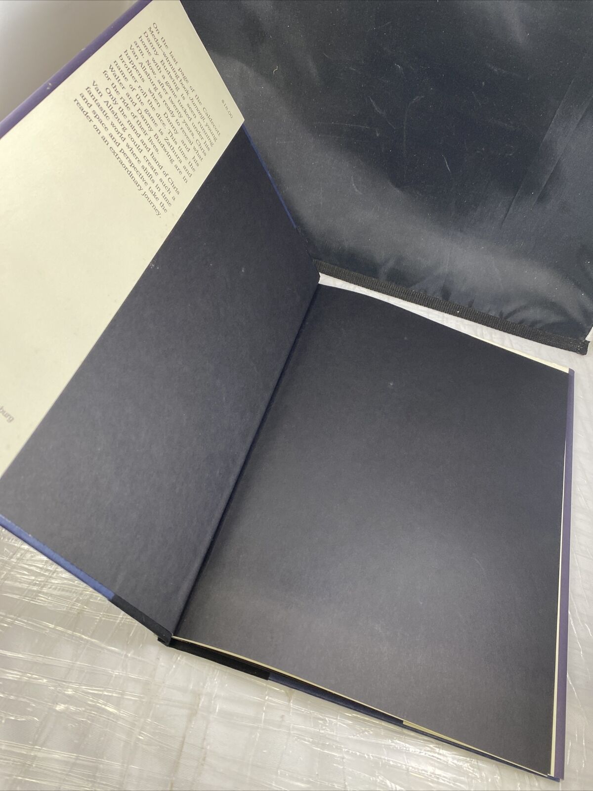 Zathura. Chris Van Allsburg. 2002, Hardcover. Illustrated Kids Best Selling Book