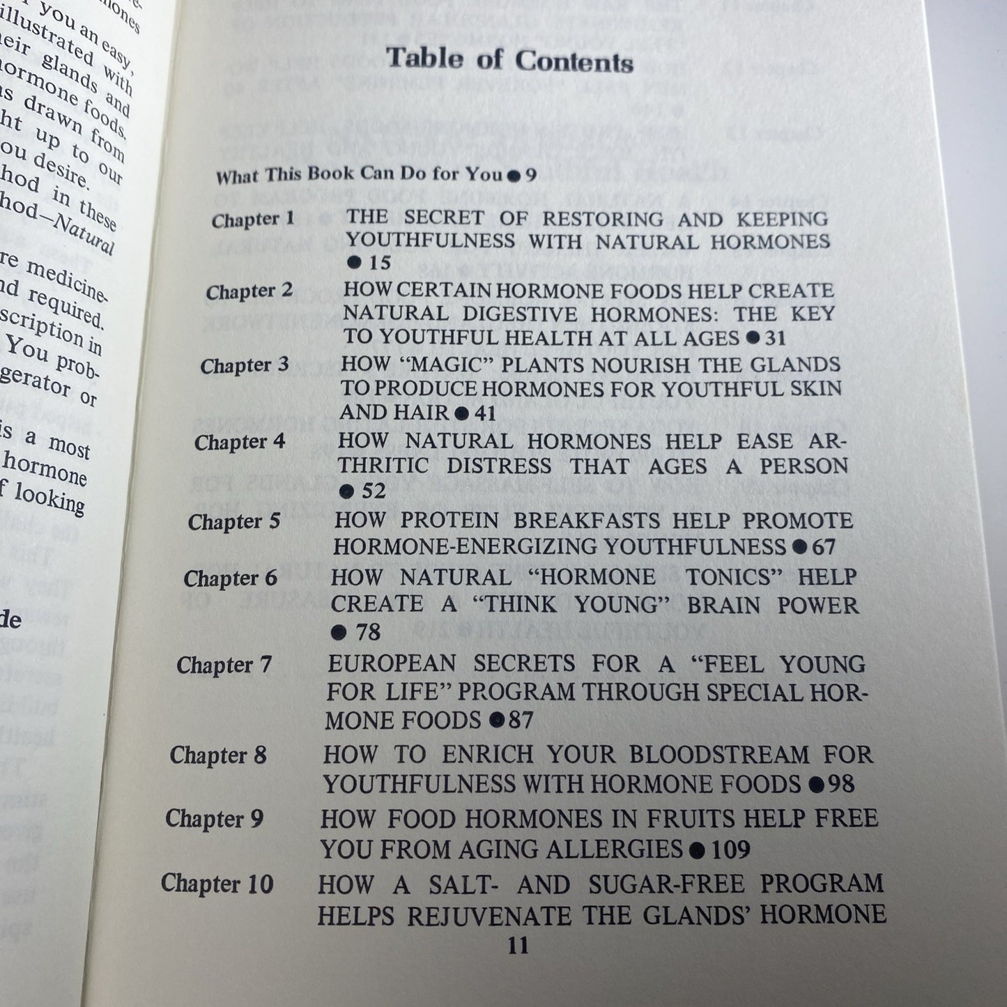 Natural Hormones The Secret of Youthful Health Carlson Wade 1972 Vintage 70s