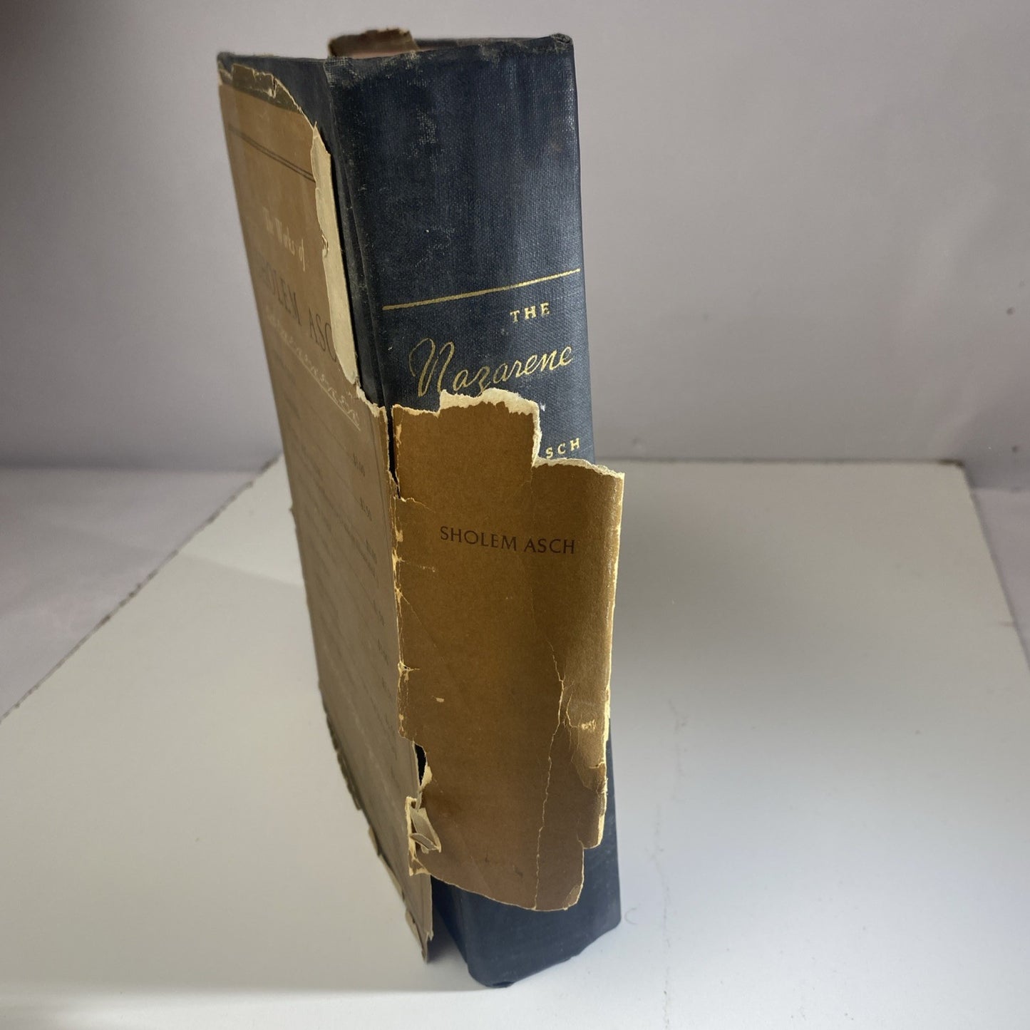 Vintage First Print Novel Of Jesus THE NAZARENE by Sholem Asch Hardcover 1939
