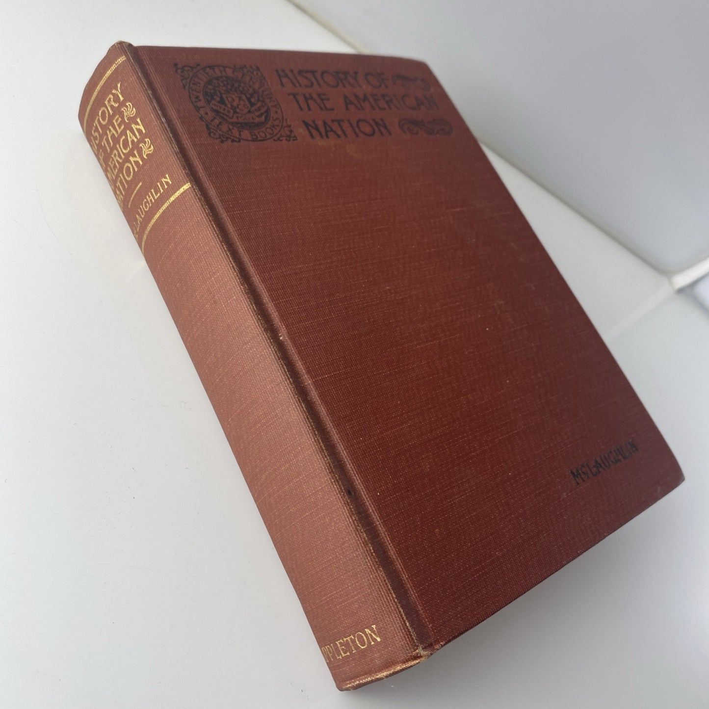 RARE 1919 A History of the American Nation by Andrew C. McLaughlin Nice Copy See
