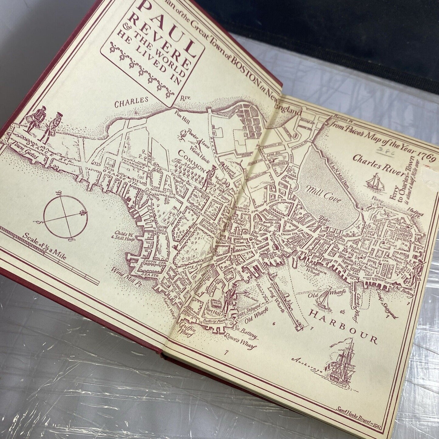 Paul Revere and the World He Lived In Ester Forbes 1st/First Edition (Z109)