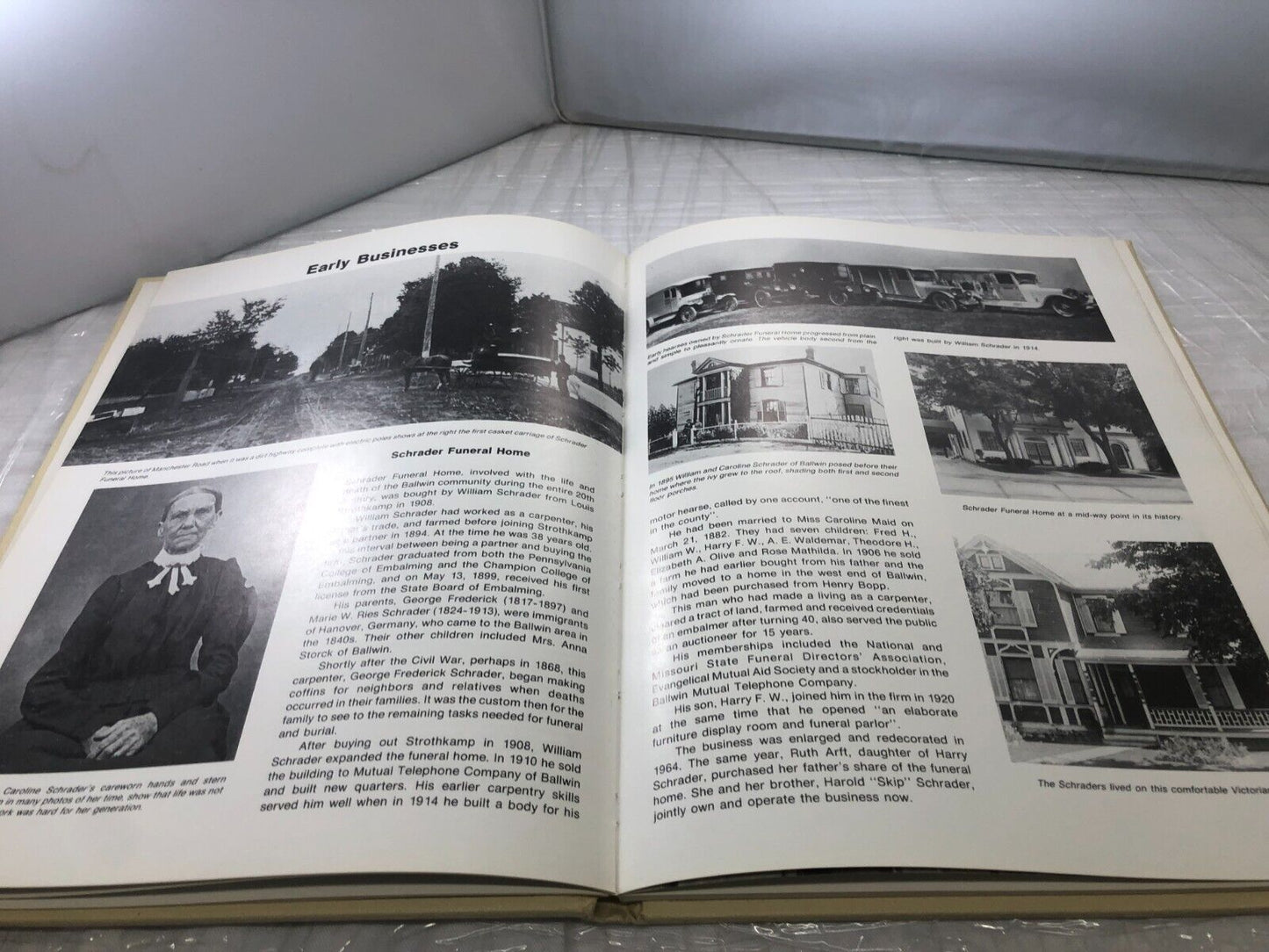 Ballwin the city with a future Missouri Vintage History book Hardcover PHOTOS