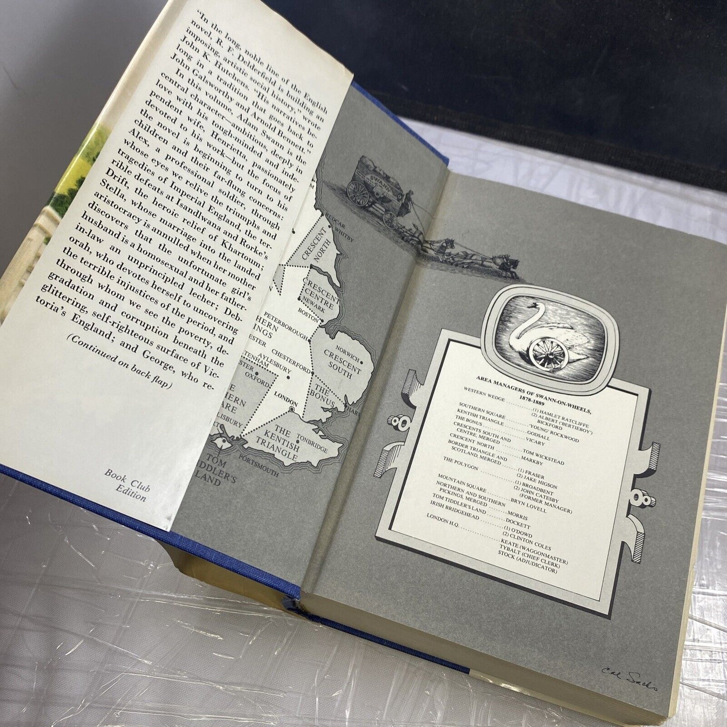 Theirs Was The Kingdom R.F. Delderfield Hardcover Book 1971 Book Club Edition