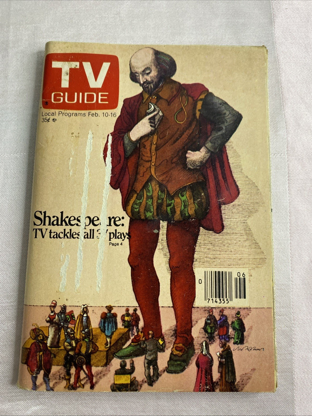 TV Guide Magazine February 10 1979 Shakespeare TV Tackle 37 Plays L.A. Edition