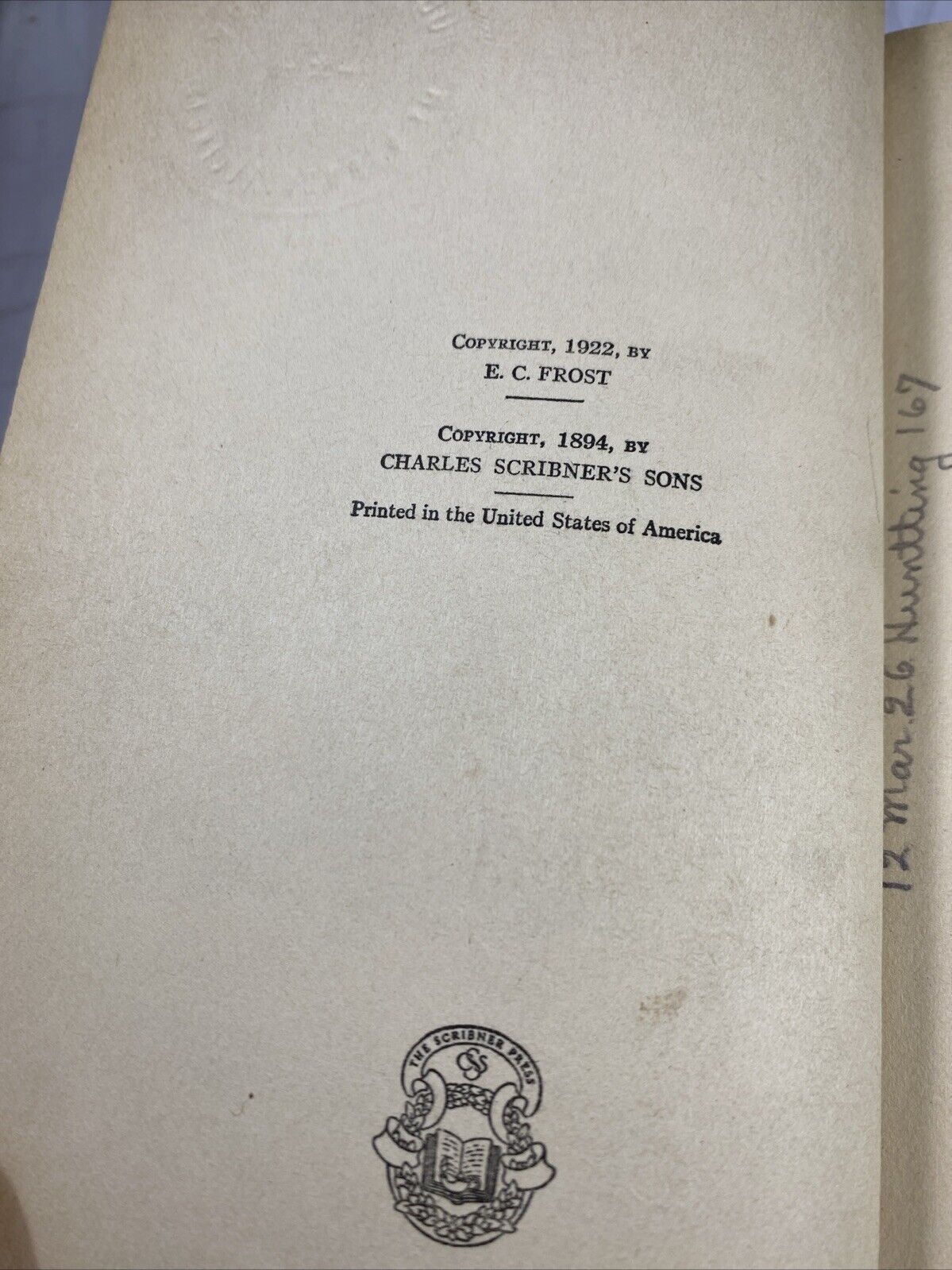 Antique Literature Scribner 1925 “The Wagner Story Book” William Frost REBIND!!!