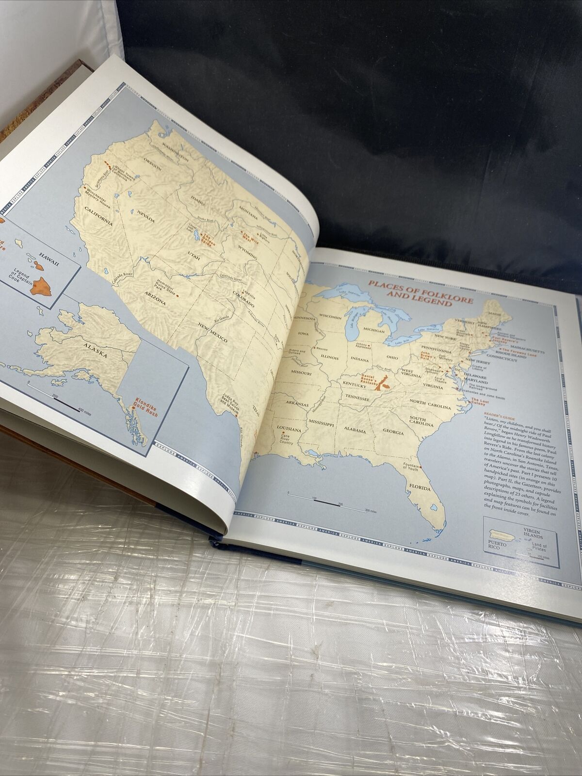 Places of Folklore and Legend by Reader's Digest Editors (2002, Hardcover) (M)