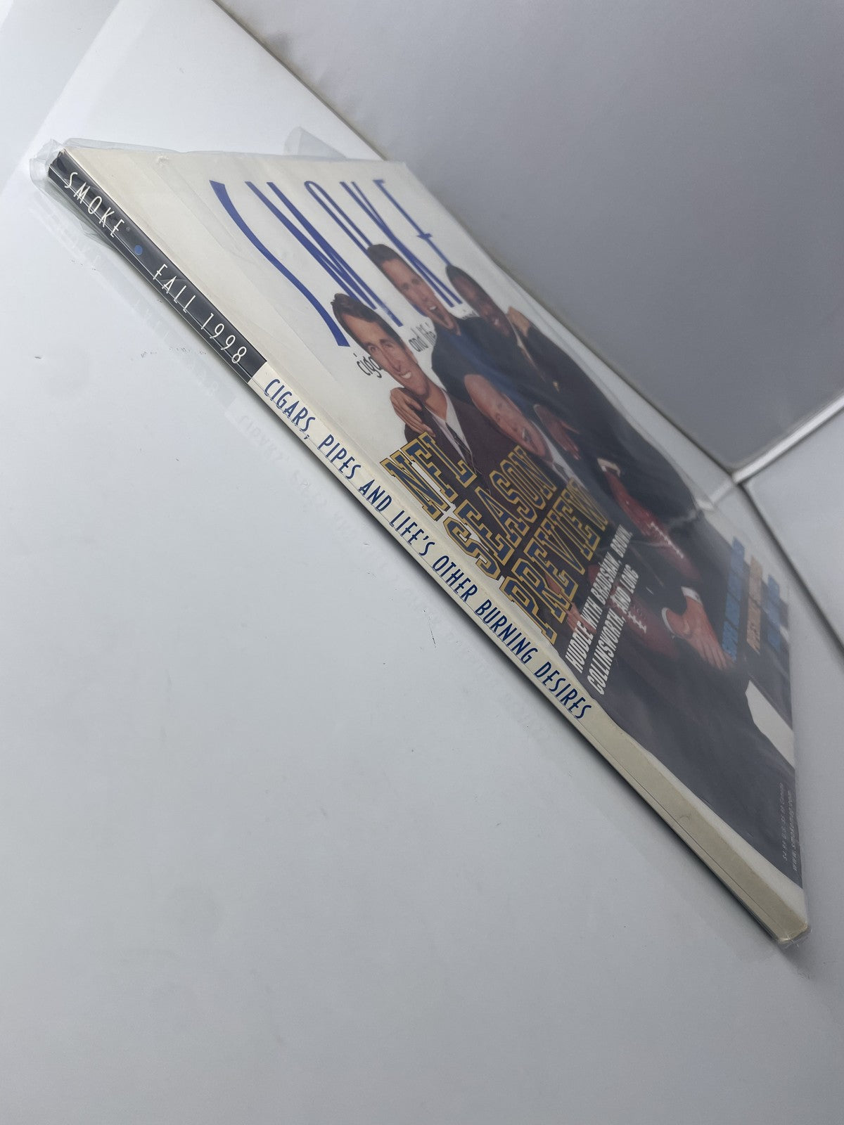 Vintage 1998 Smoke Magazine NFL Season Preview Bradshaw Brown Collinsworth Long