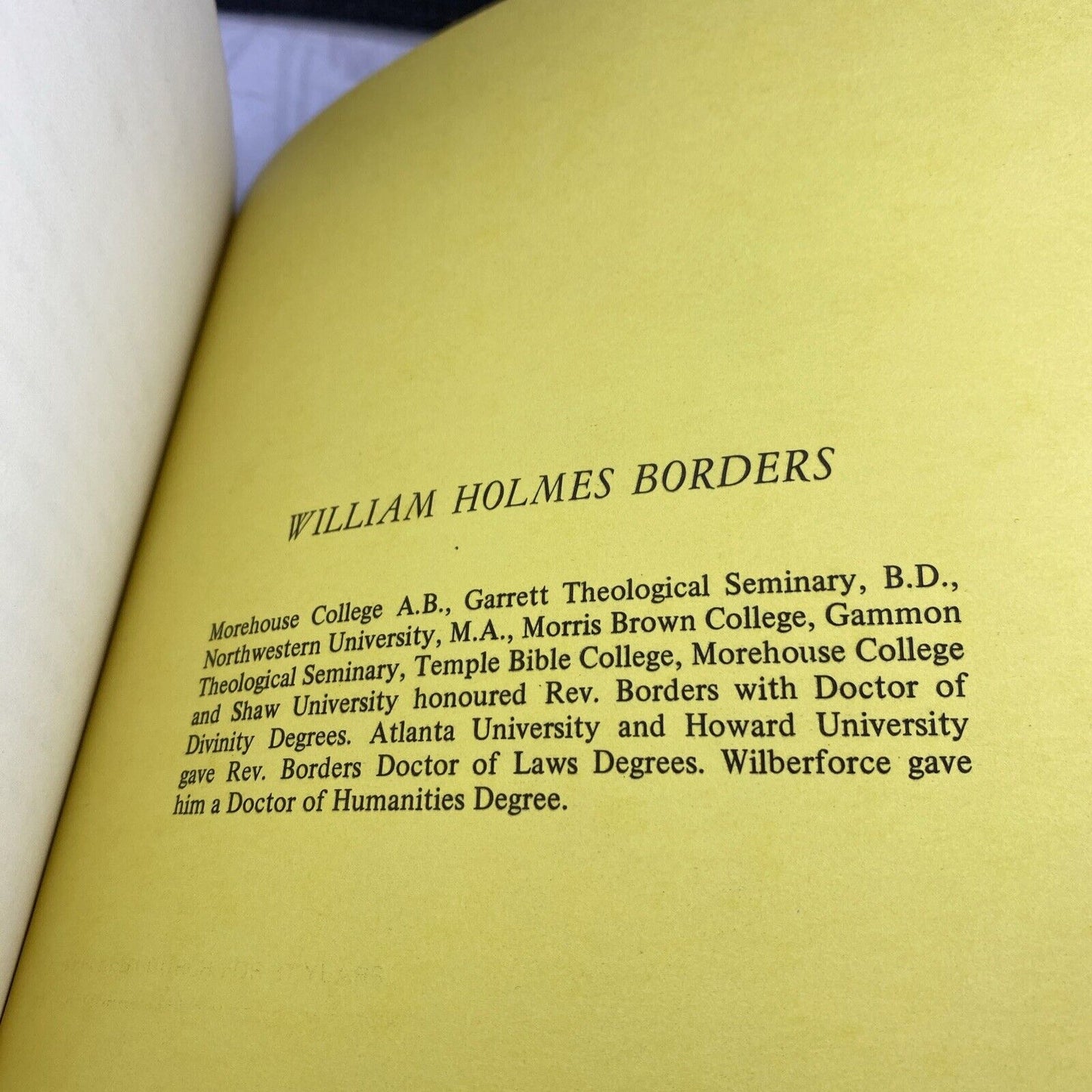 William Holmes Borders When The Bottom Of Your Heart Unique Rare Volume READ DES