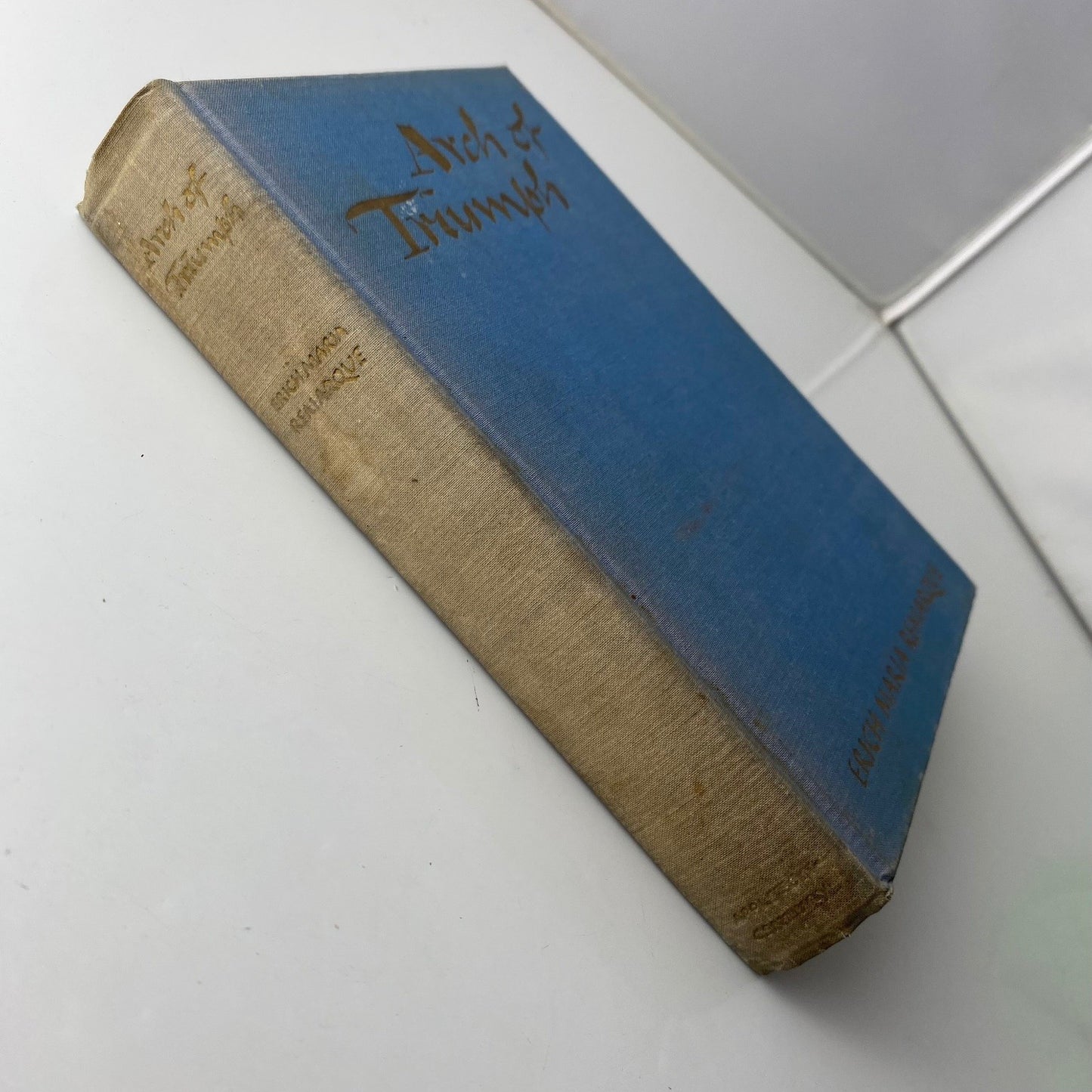 Arch of Triumph Erich Maria Remarque 1945 First Edition Classic War Novel