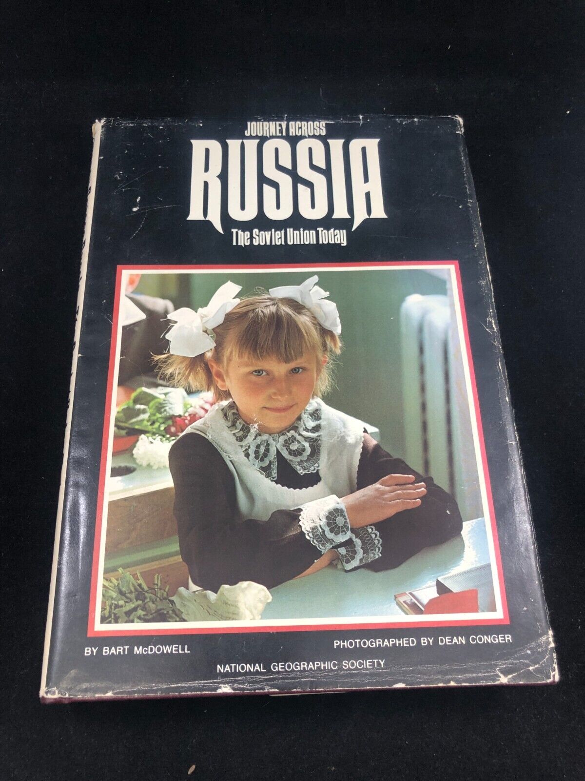 Journey Across Russia the Soviet Union Today 1977 HC/DJ w/MAP National Geographi
