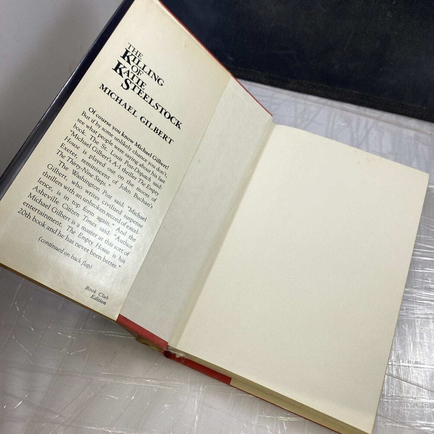 The Killing of Katie Steelstock (BCE) by Gilbert, Michael Francis Rare Novel