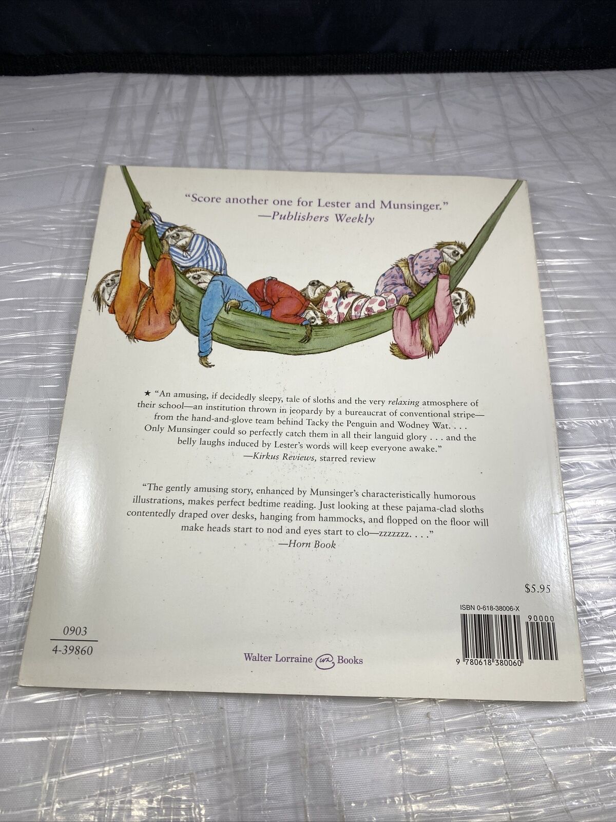 Score One for the Sloths - Hardcover By Lester, Helen IllustratedSloth Kids Book