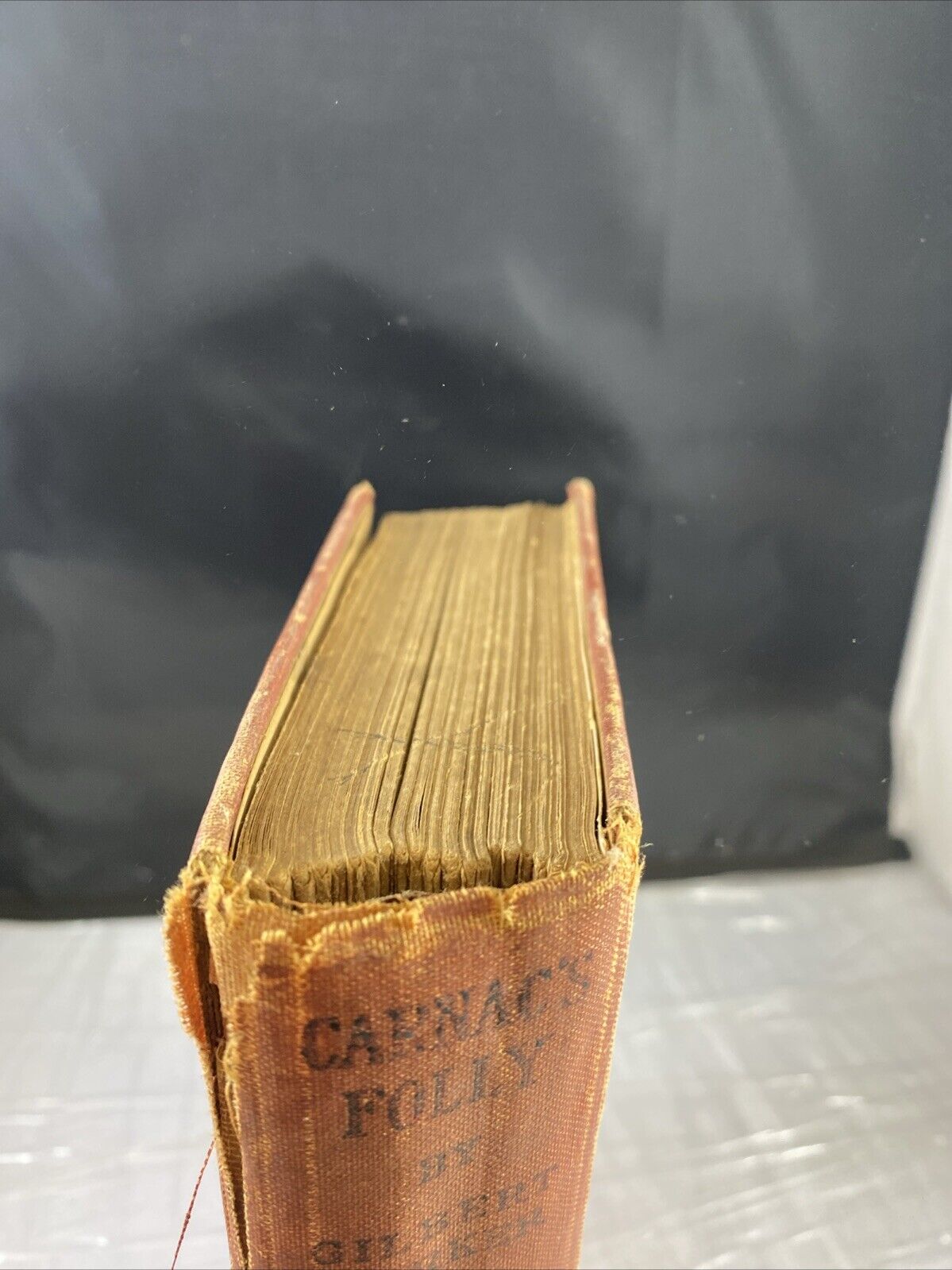 1922 Gilbert Parker CARNAC'S FOLLY Late 1800's Canada Novel Antique Travel Story