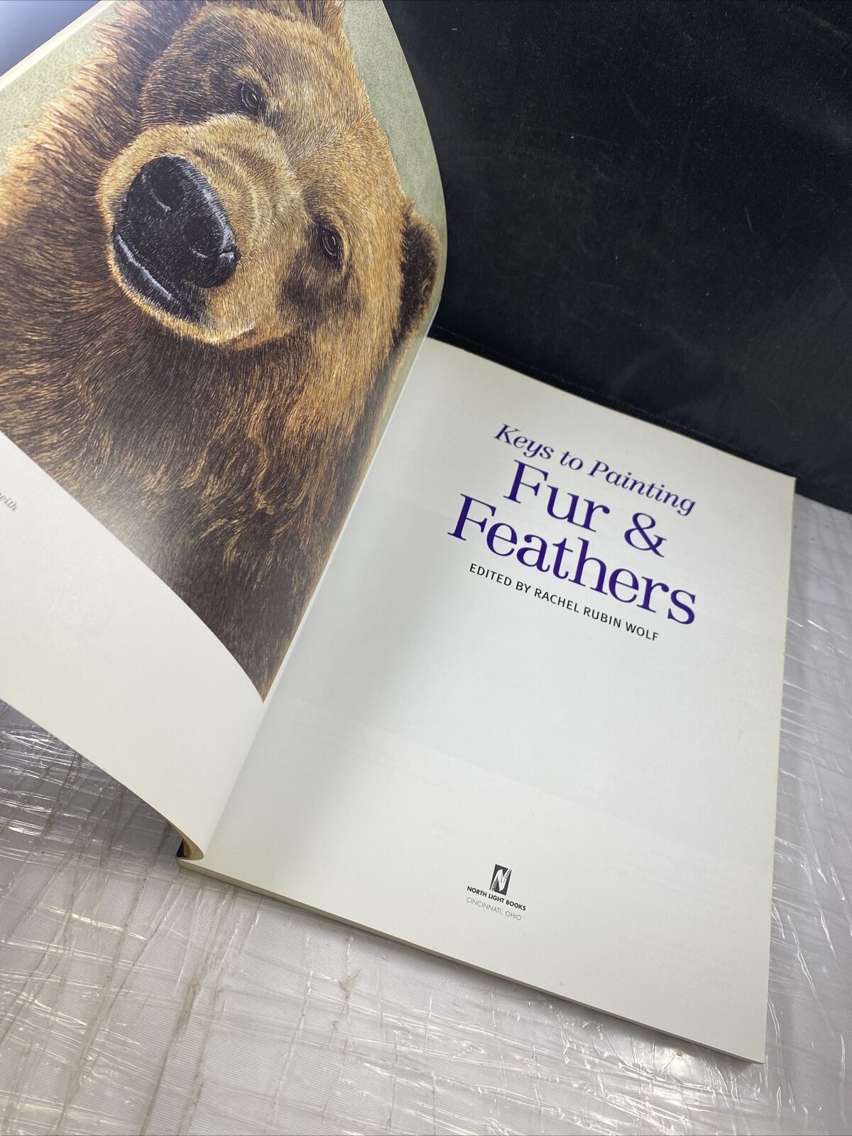 Keys to Painting - Fur & Feathers Vintage Art Book Guide Rachel Rubin Wolf