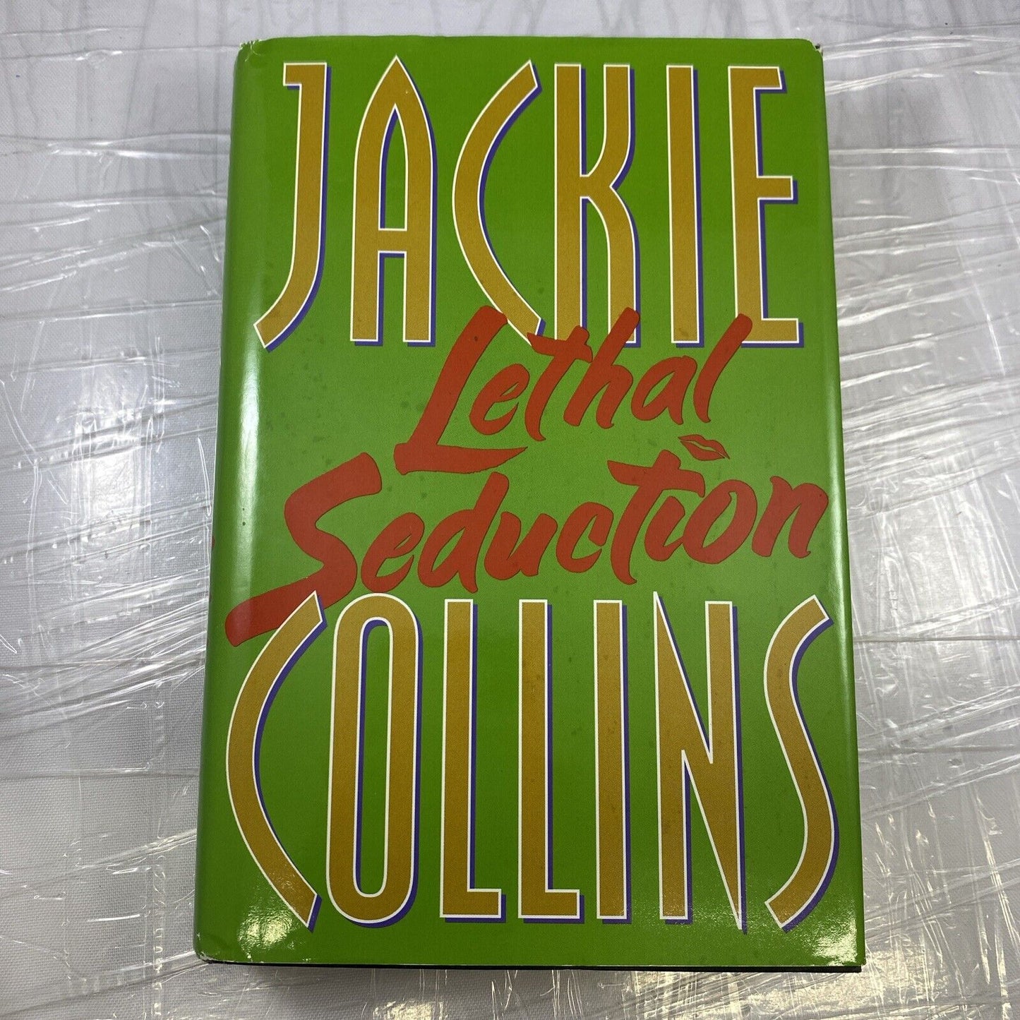 Lethal Seduction by Jackie Collins (2000, Hardcover, GOOD) Very Good BCE