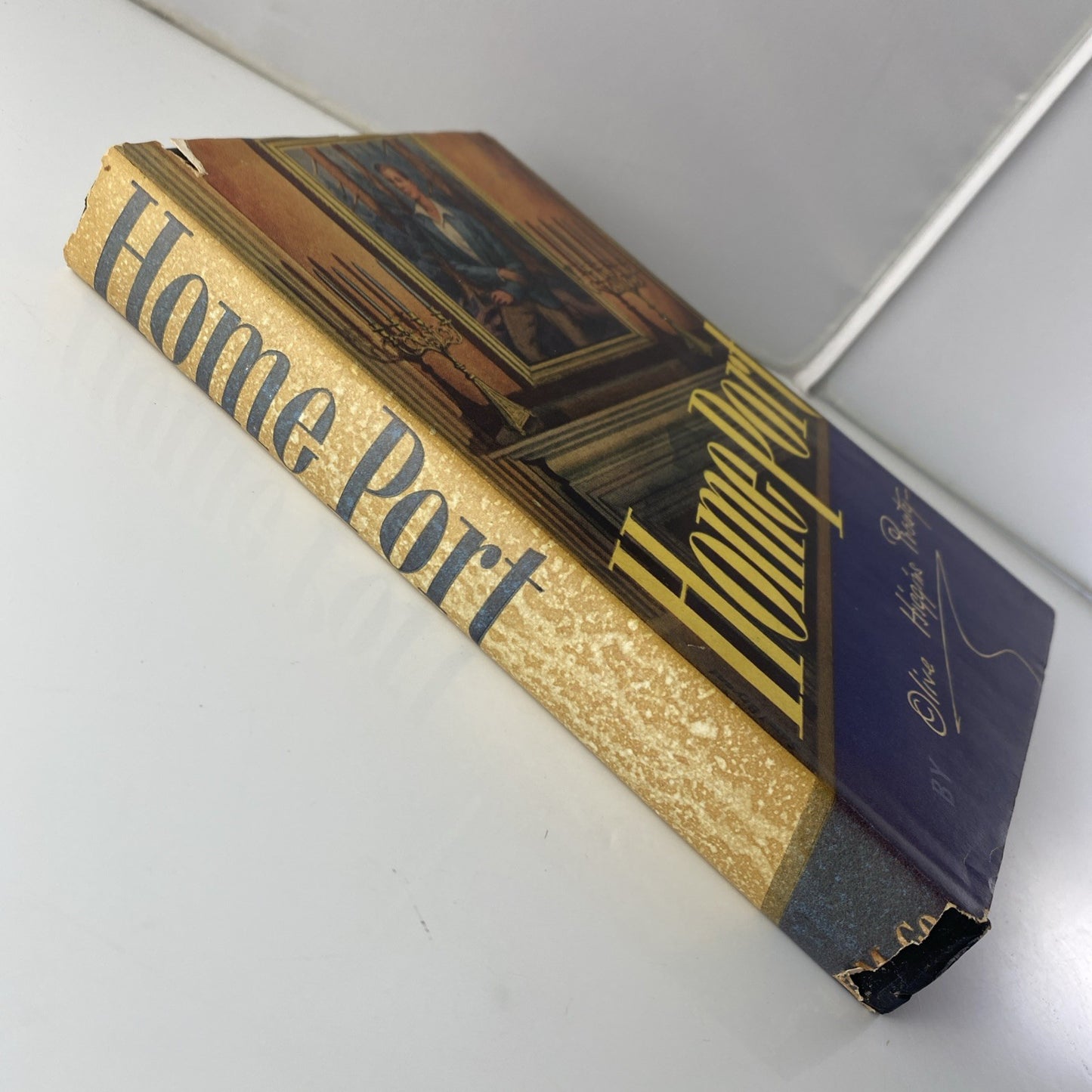 Home Port by Olive Higgins Prouty 1947 HC BCE Vintage 40s Novel Red Small