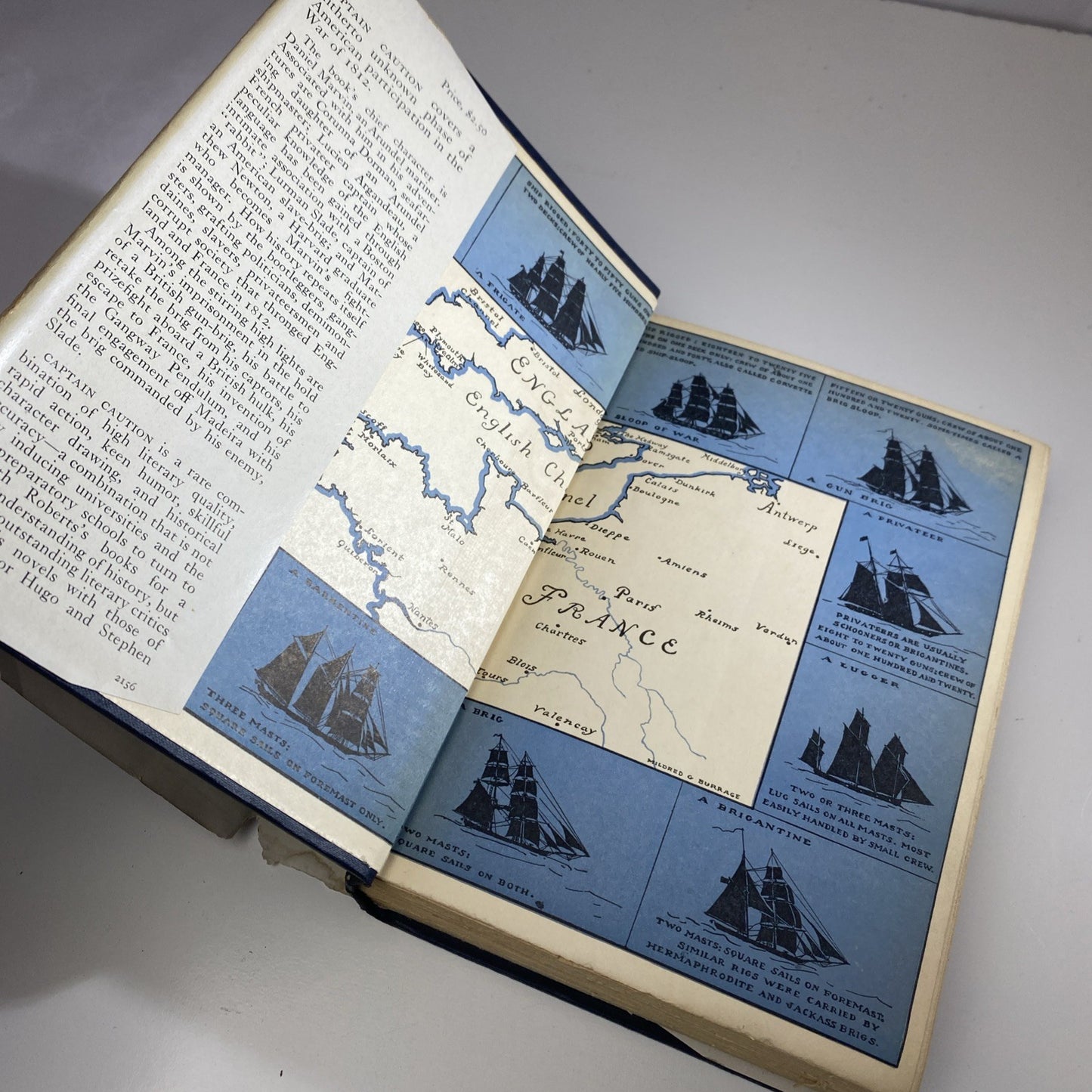 Captain Caution By Kenneth Roberts ~ First Edition & Print ~ Vintage 1934 HCDJ