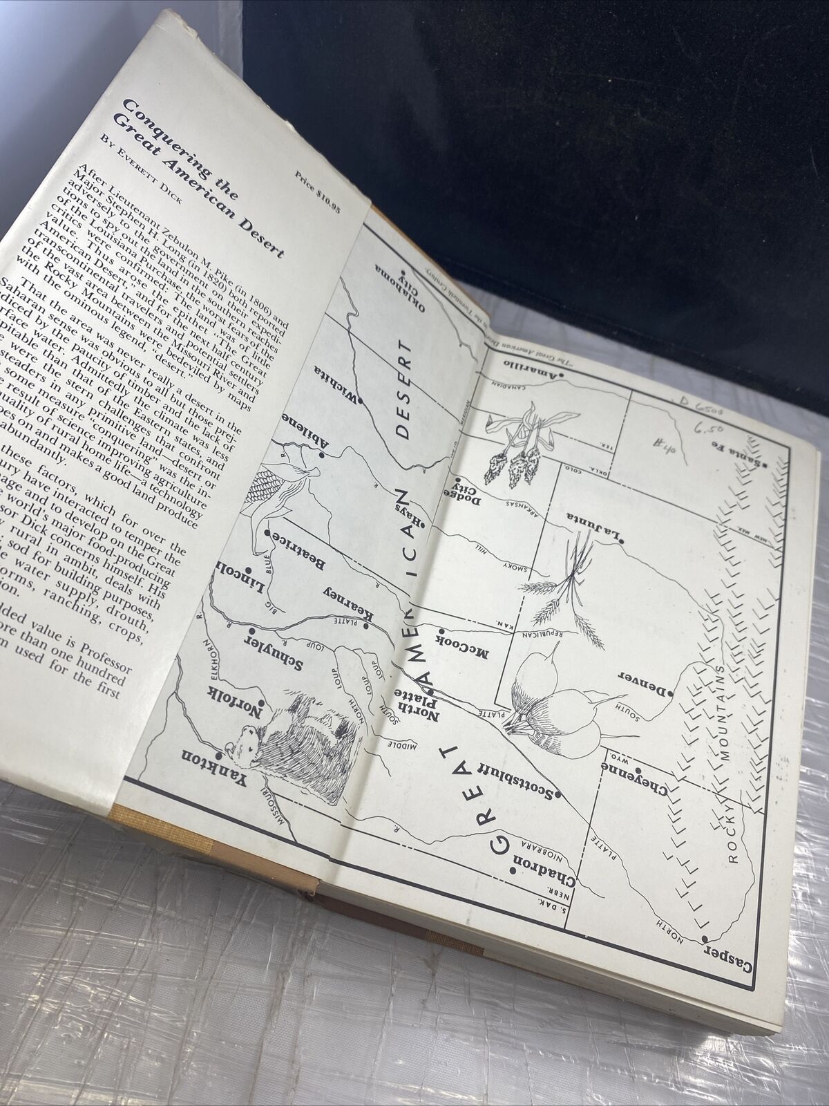 Conquering the Great American Desert Everett Dick Vintage Mid American History