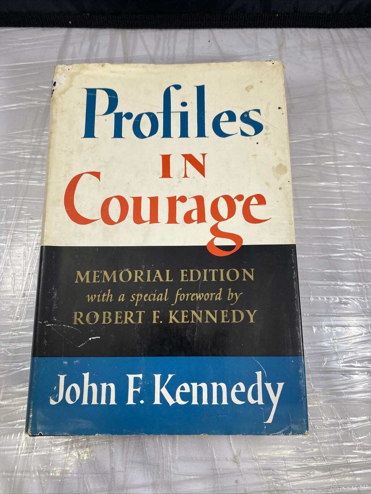 Profiles In Courage By John F Kennedy Memorial Edition RFK 1964 HC DJ 1st Print