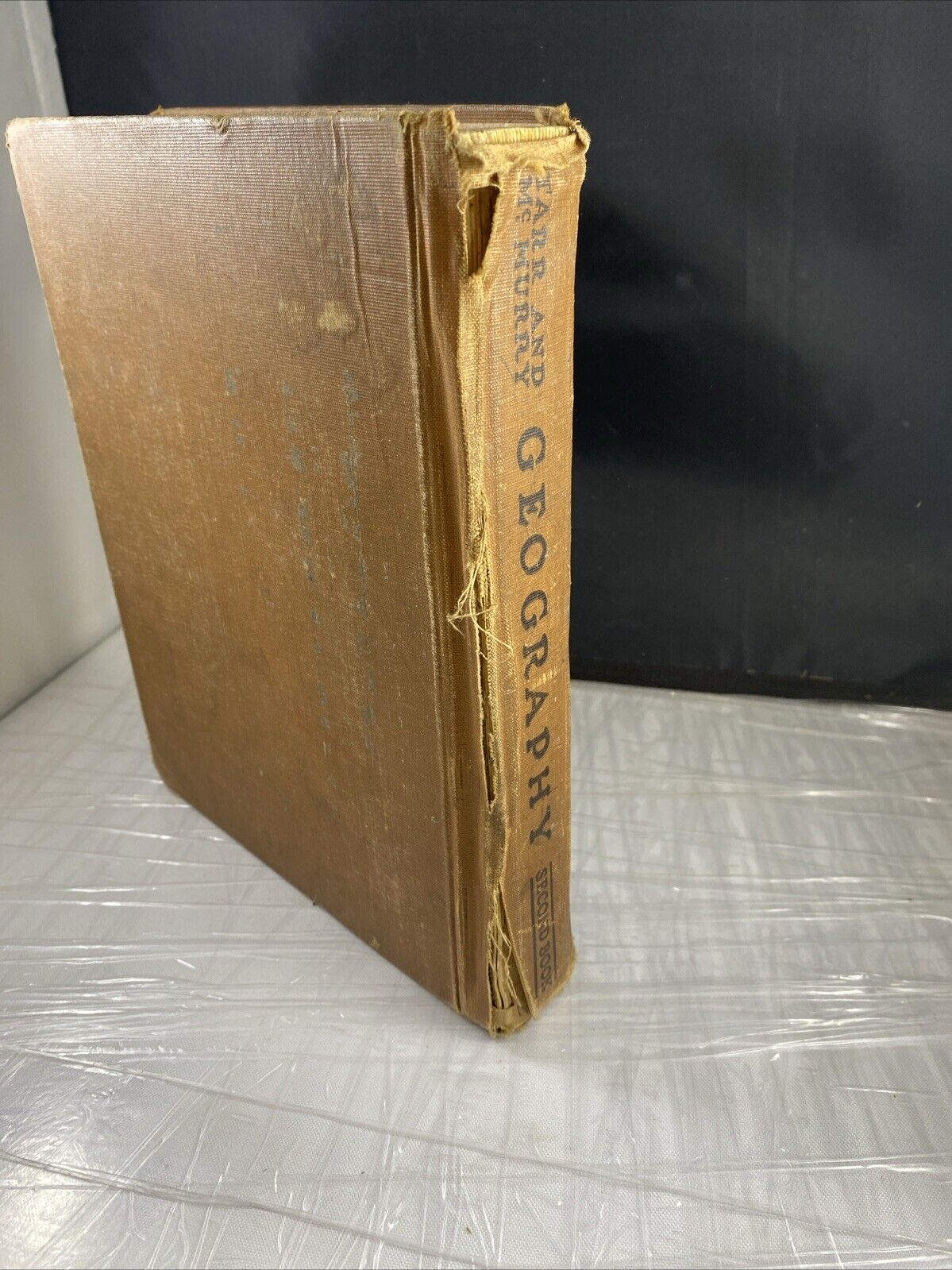 Geography Tarr and McMurry Second Book State of Kansas 1922 ANTIQUE Textbook