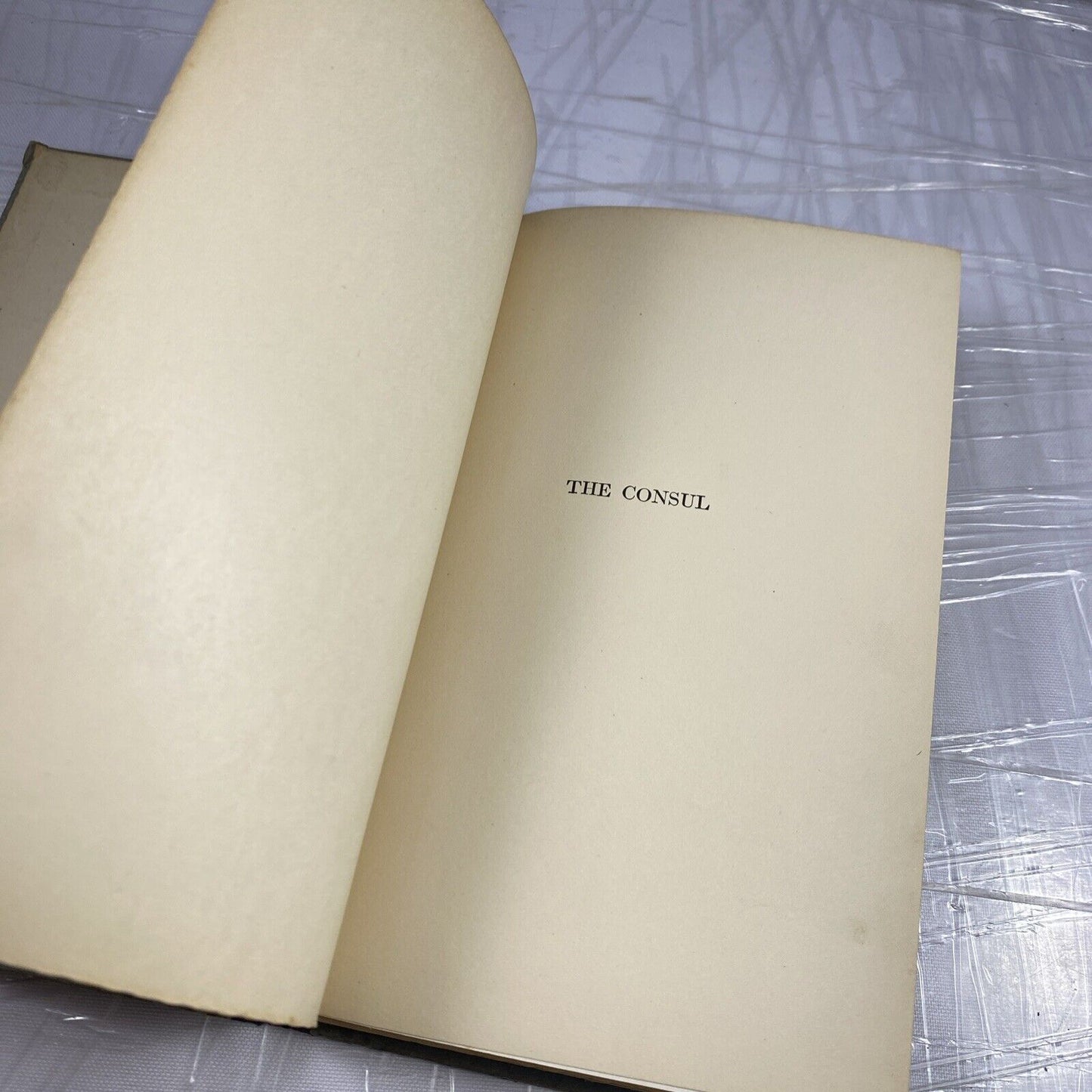 Richard Harding Davis THE CONSUL 1st Edition 1st Printing / Hardcover VTG HF