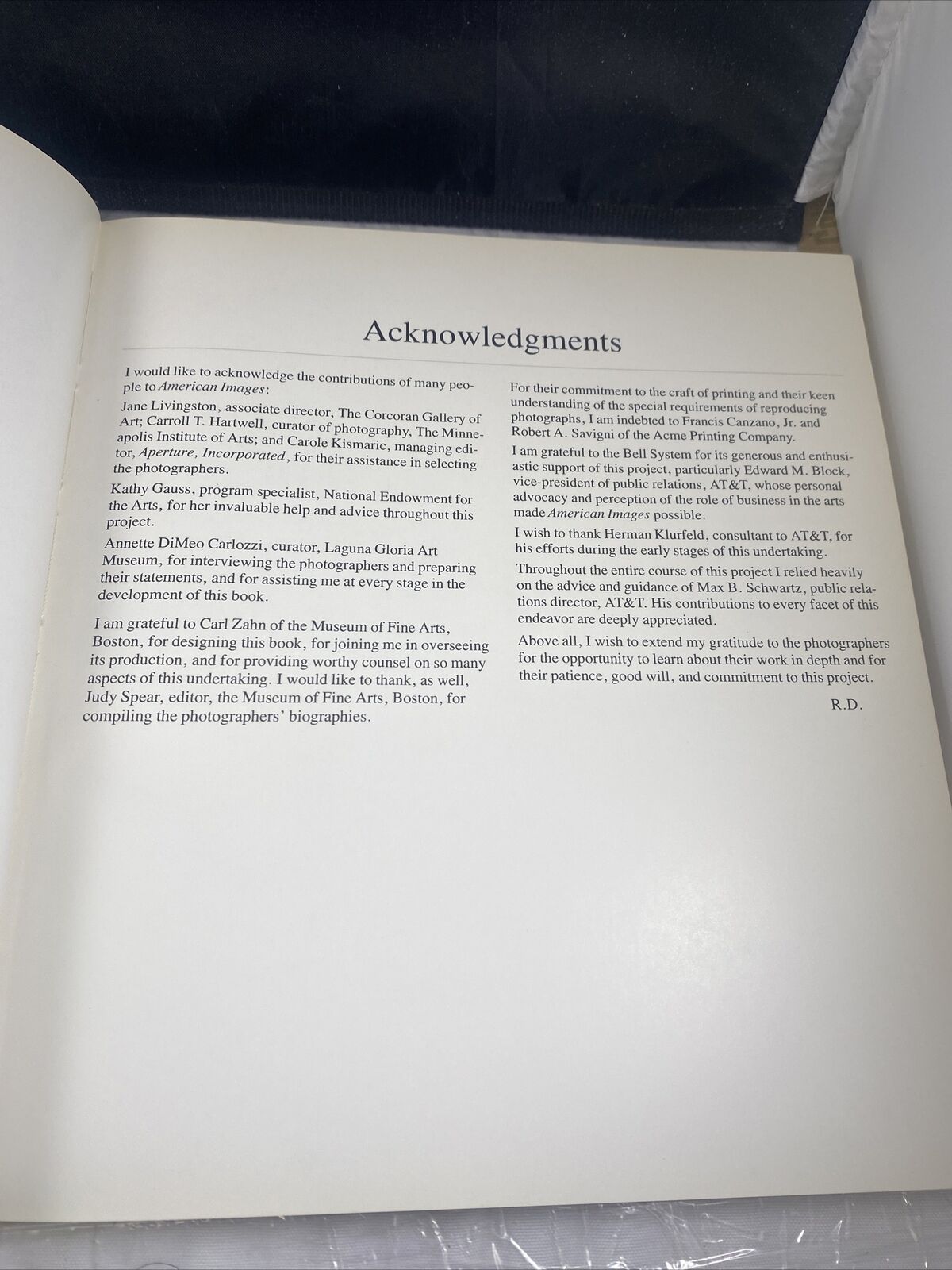 AMERICAN IMAGES by Renato Danese Vintage 70s Photography Textbook McGraw Hill
