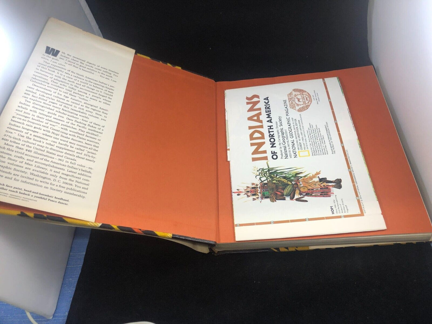 The World of the American Indian 0870447998, hardcover, National Geo POSTER