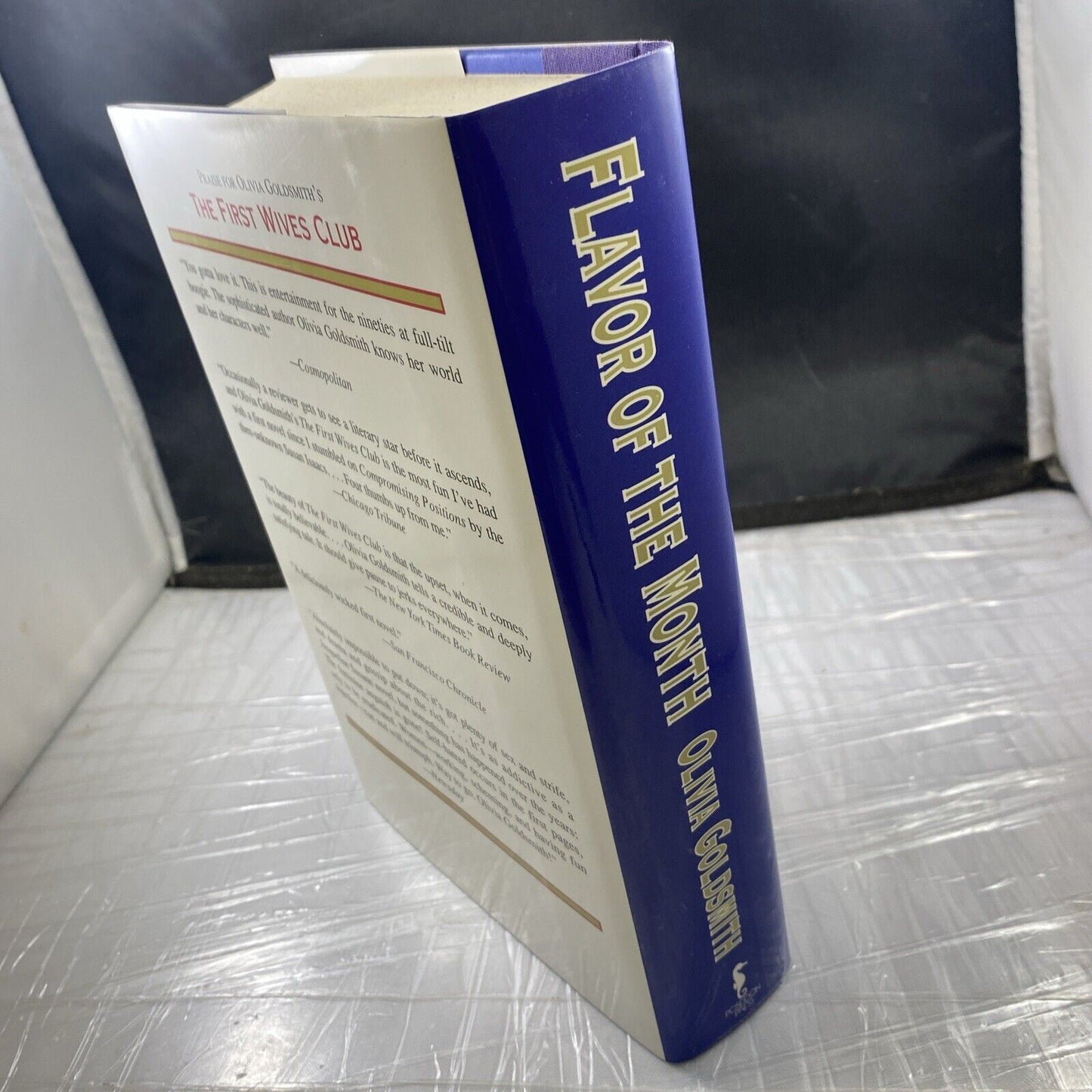 Flavor Of The Month by Olivia Goldsmith 1993 Hardcover 1stEdition Poseidon Press