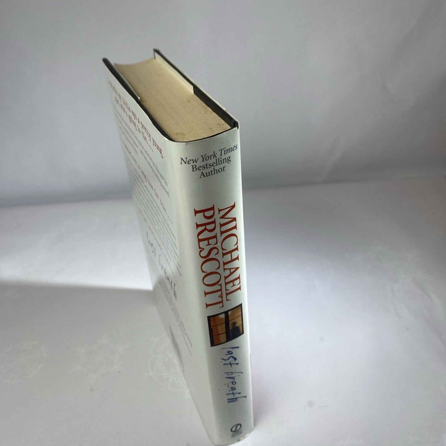 Last Breath by Michael Prescott (Hardcover) Book Club Edition