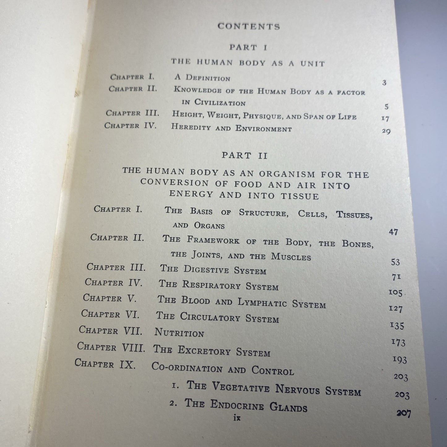 Antique Biology Textbook 1930 - The Human Body - Logan Clendening, M.D. Green