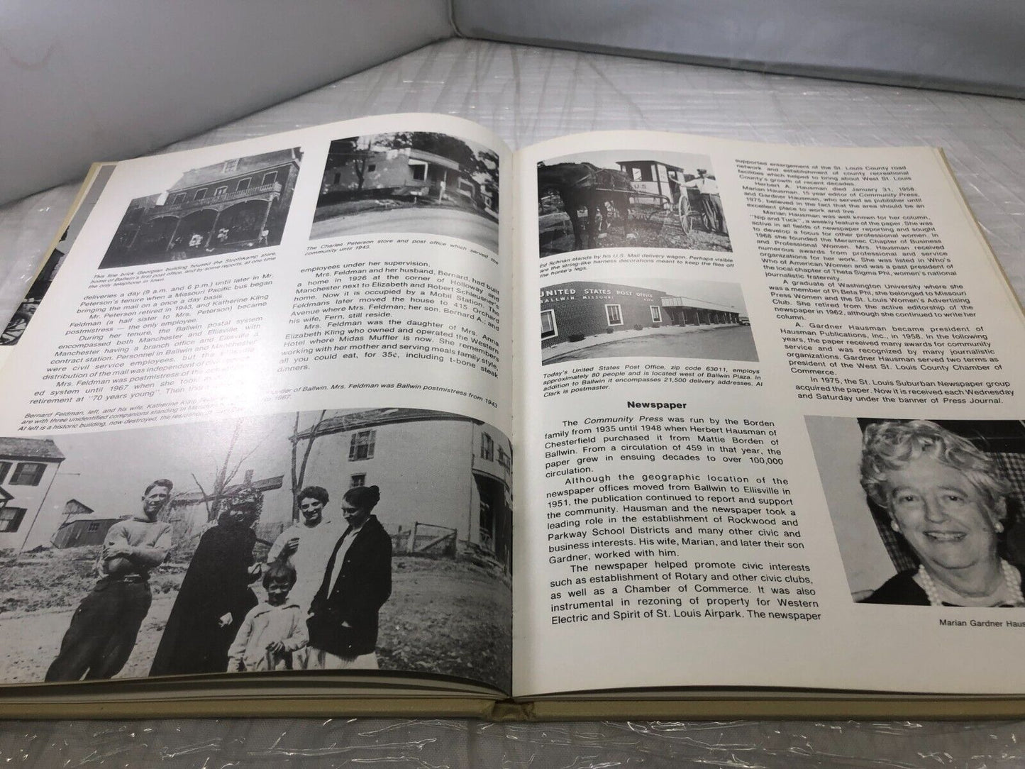 Ballwin the city with a future Missouri Vintage History book Hardcover PHOTOS