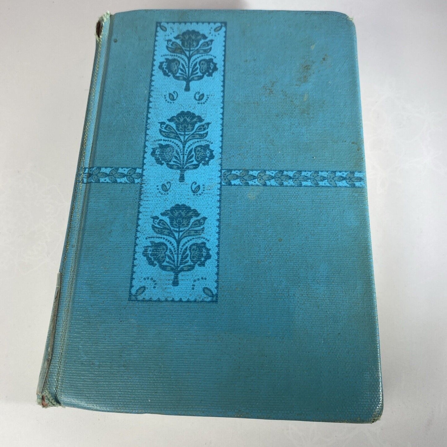 Last of the Mohicans by JF Cooper 1936 Rare Worn Blue Ex Library Rebound Vintage