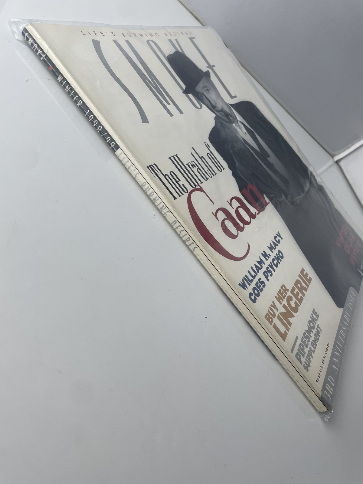 Vintage Smoke Magazine James Caan Winter 1998 Cigar Review 3rd Anniversary Issue