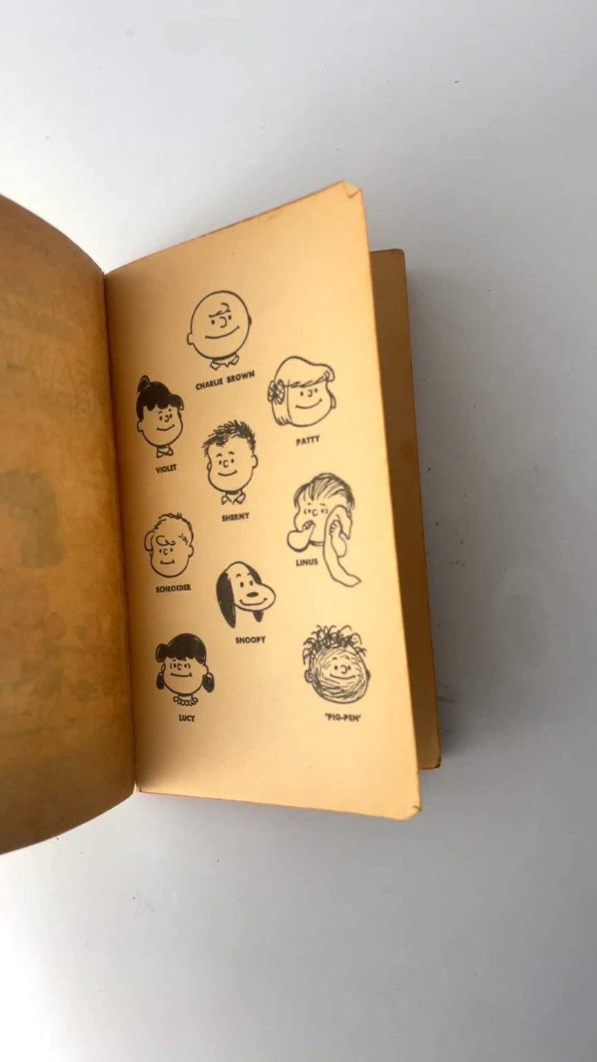 The Wonderful World of Peanuts by Charles M. Schulz 1967 Illustrated