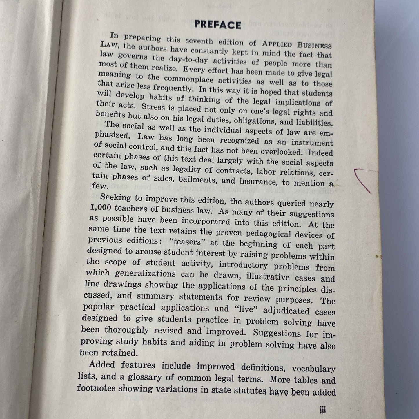Applied Business Law Seventh Edition By Fisk & Snapp 1955 Hardcover