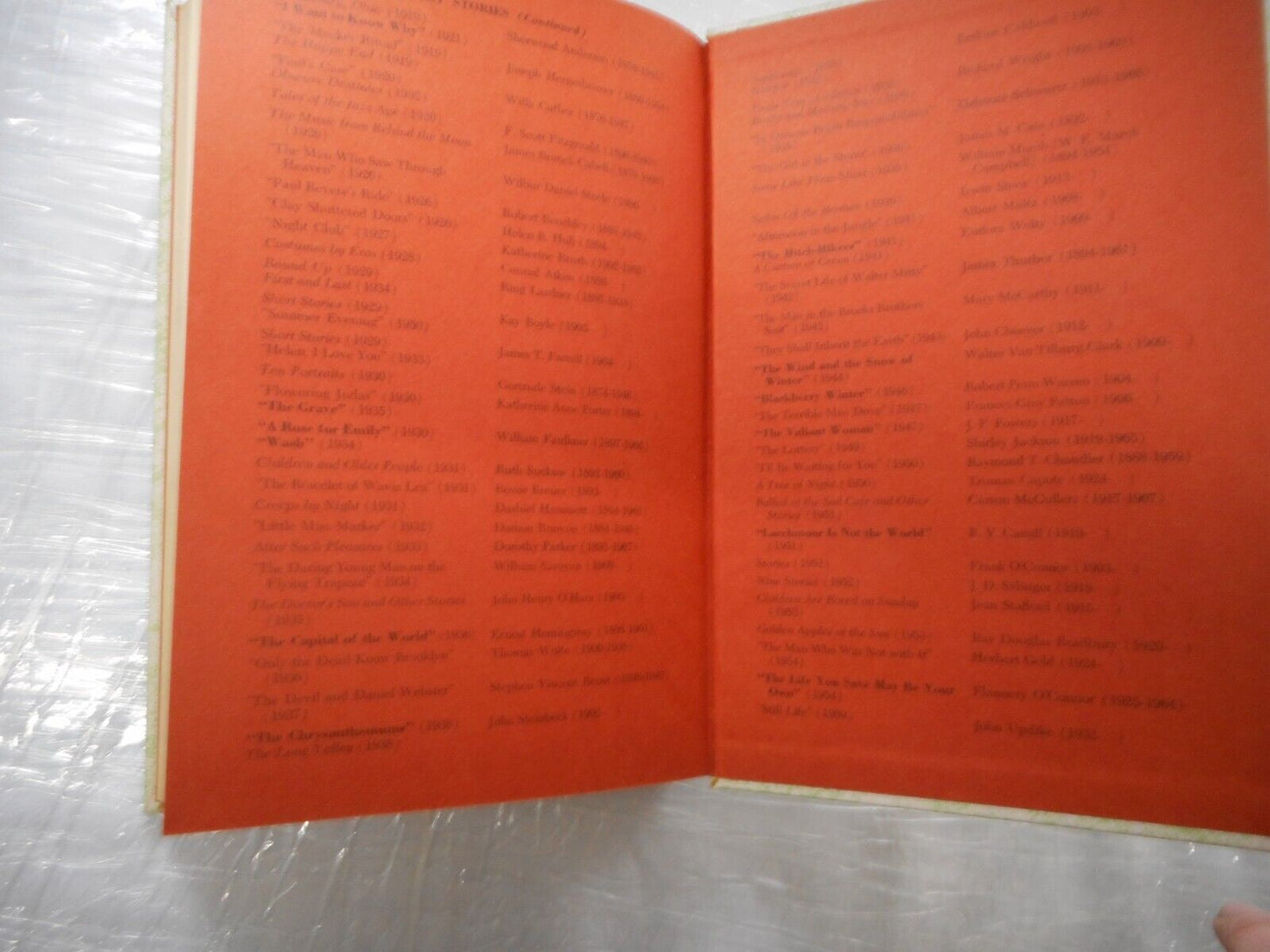 Crowell American Short Stories West Hardcover Book Vintage 1959 box15