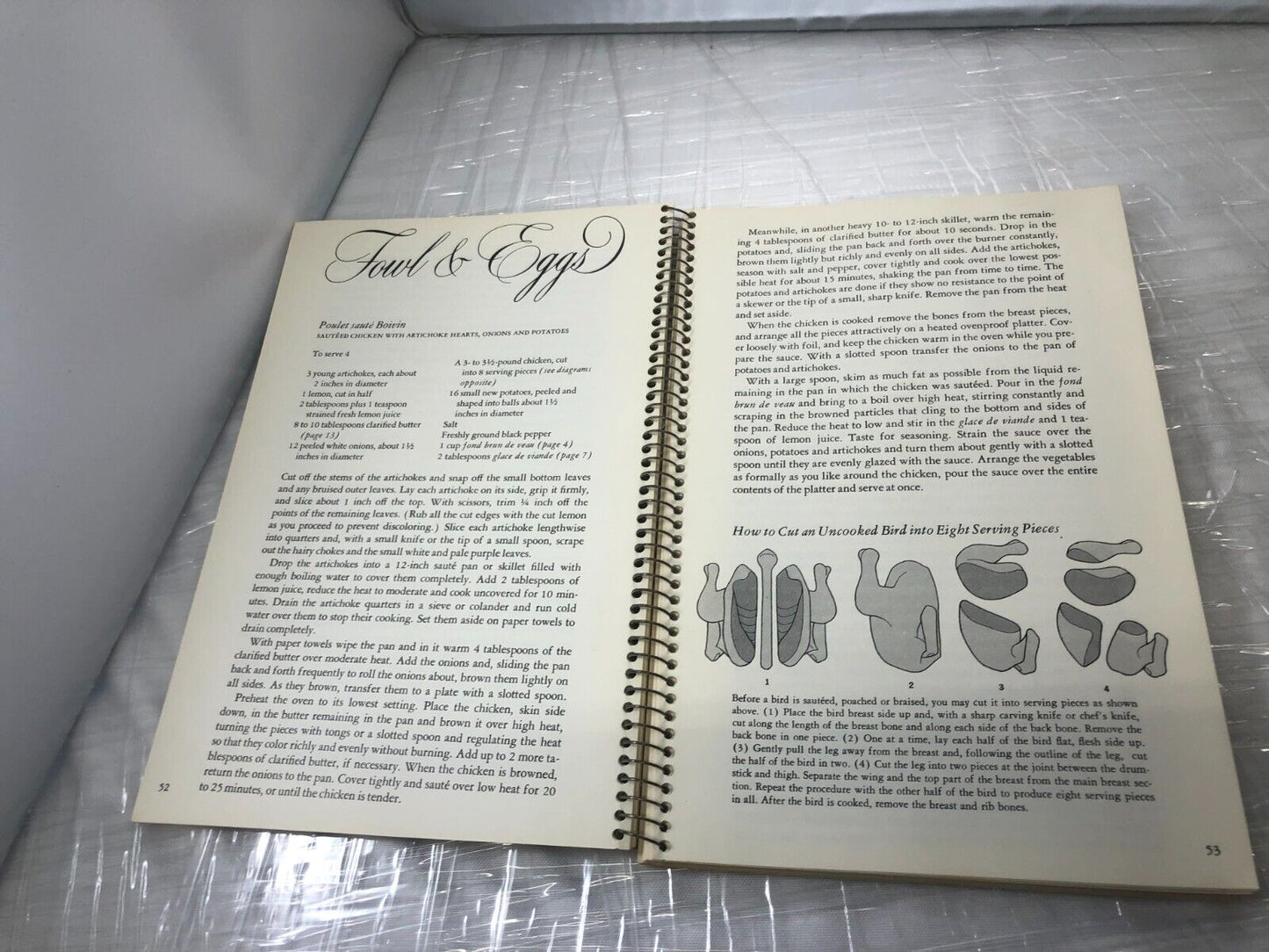 RARE VINTAGE Classic French Cooking (Time Life Foods of the World series) Recipe