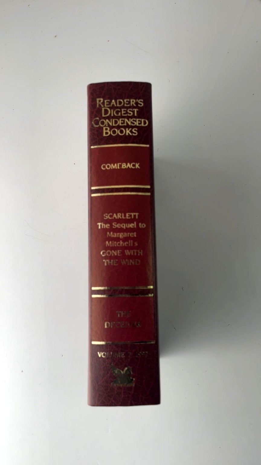 Reader's Digest Condensed Books Volume 2 1992 Scarlet Comeback Forsyth